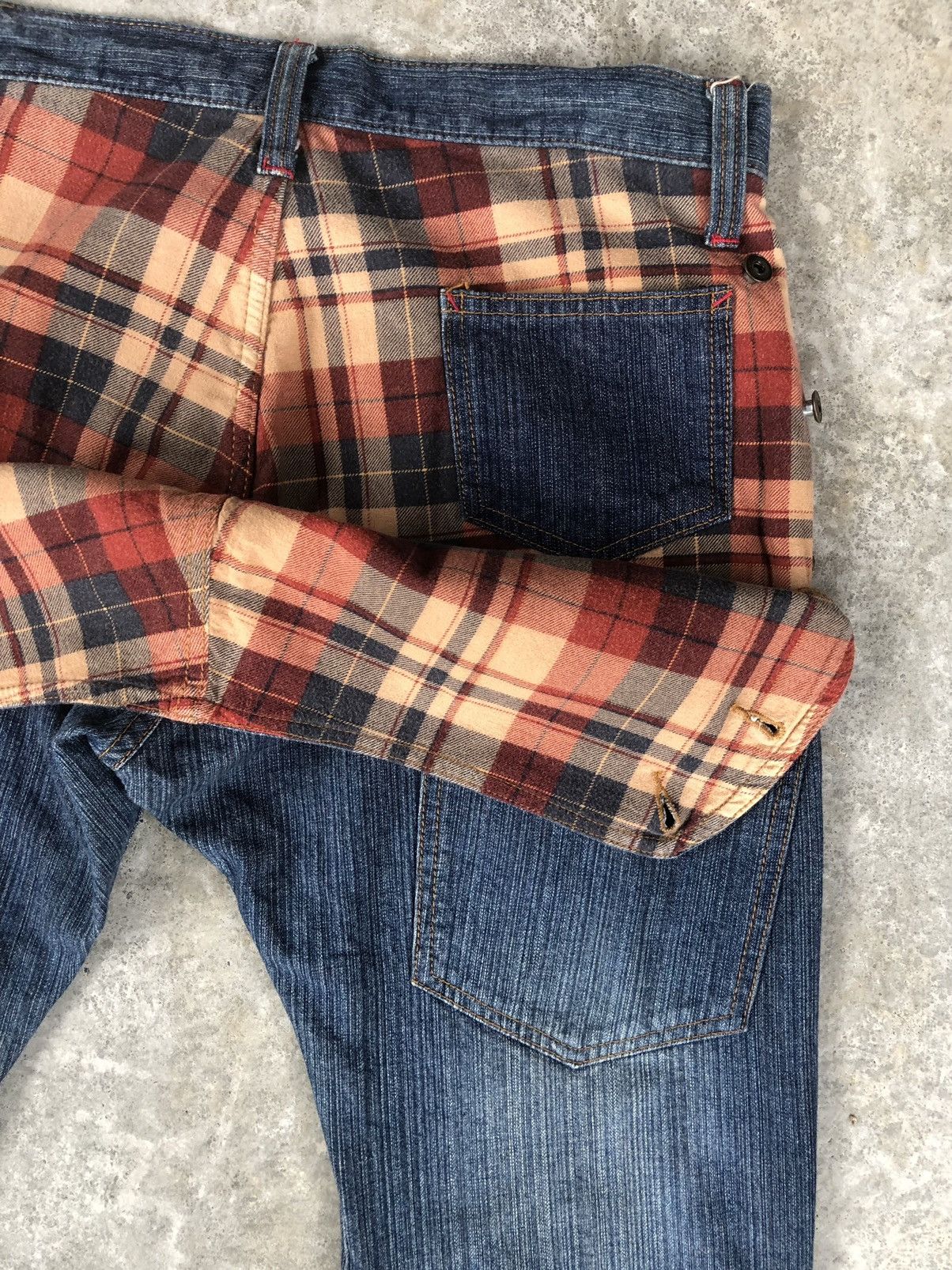 Hysteric Glamour Wild Khakis Double Waist Jeans Blanket Navajo Style Size US 32 / EU 48 - 14 Thumbnail