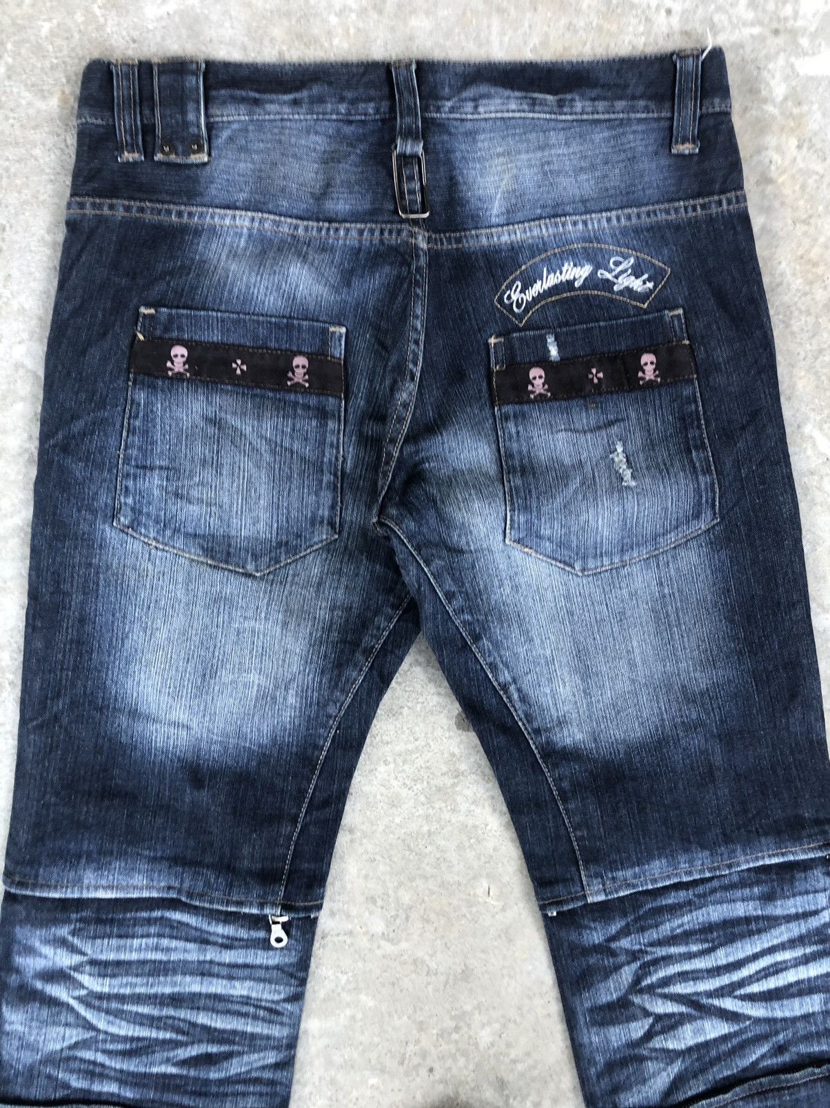 PPFM PPFM Distressed Denim Punk Style Size US 32 / EU 48 - 8 Thumbnail