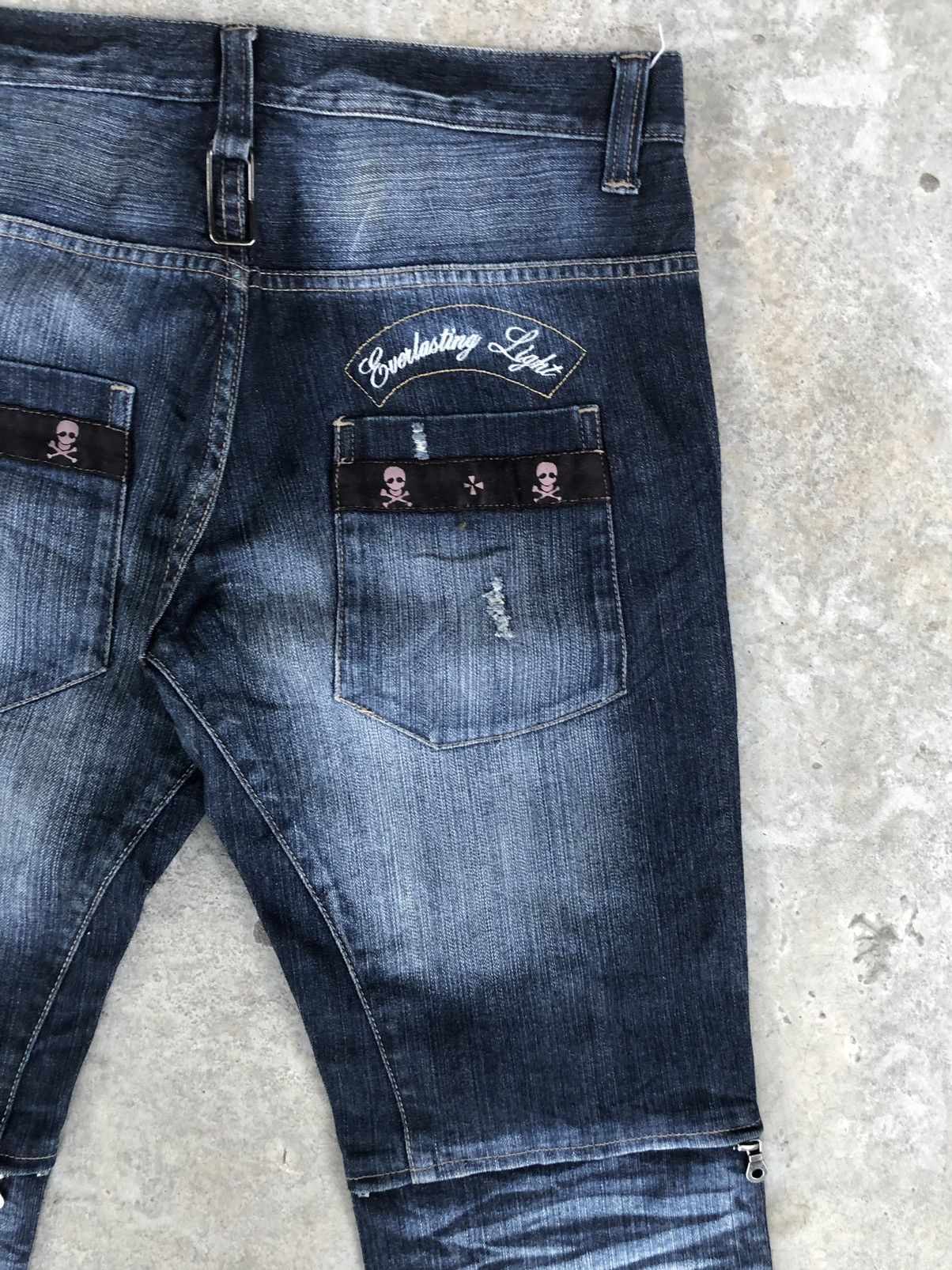 PPFM PPFM Distressed Denim Punk Style Size US 32 / EU 48 - 10 Thumbnail