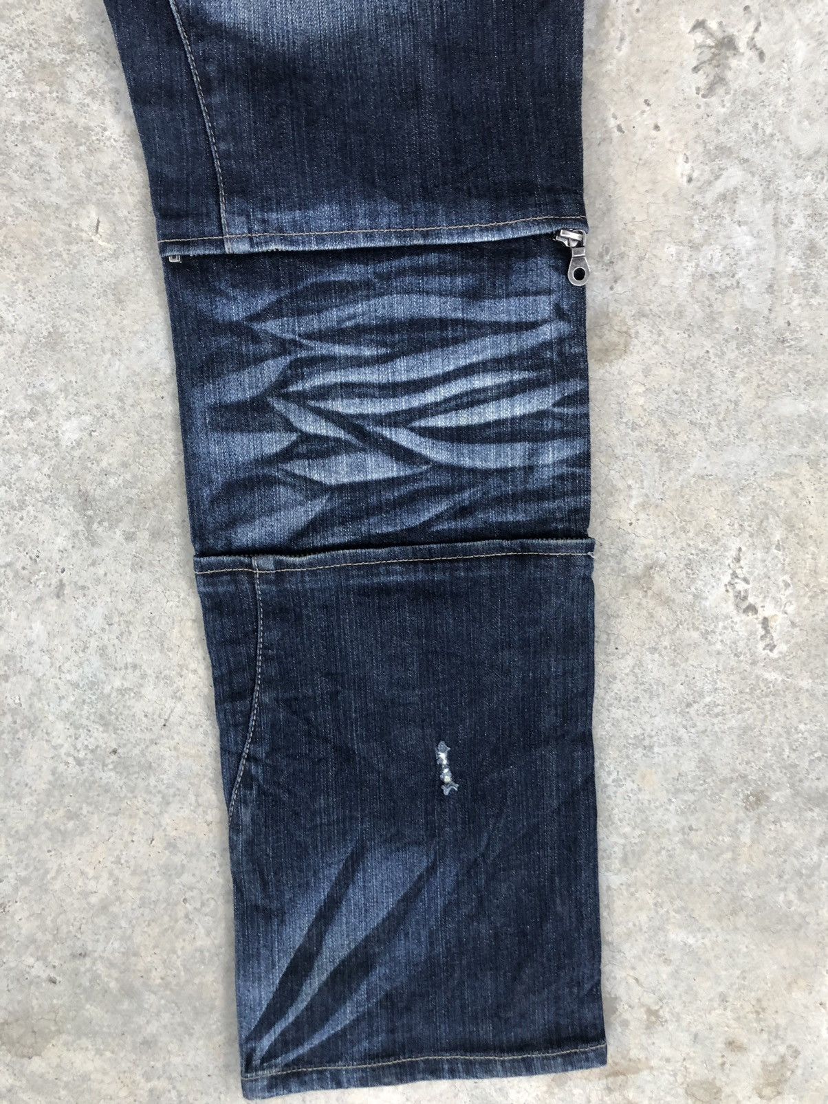 PPFM PPFM Distressed Denim Punk Style Size US 32 / EU 48 - 12 Thumbnail