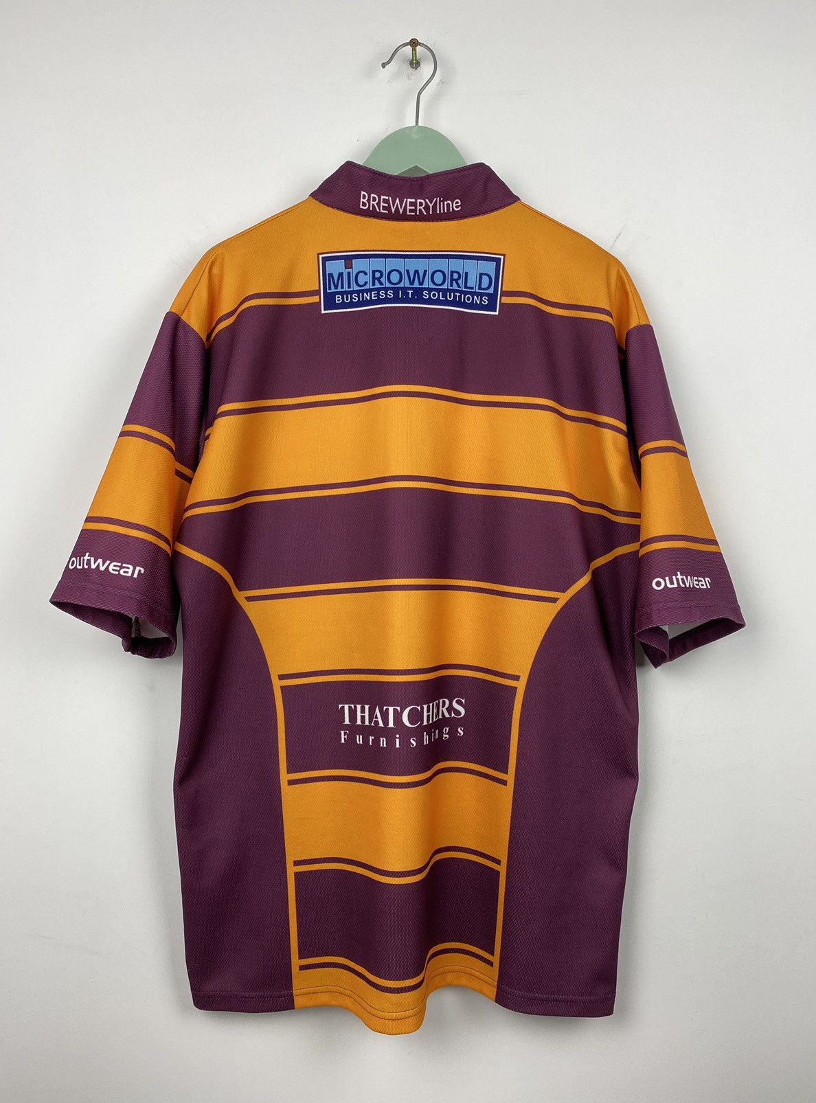 Vintage Huddersfield Rugby Giants Cup Final 2006 Jersey Wigan Lions Size US XL / EU 56 / 4 - 9 Thumbnail