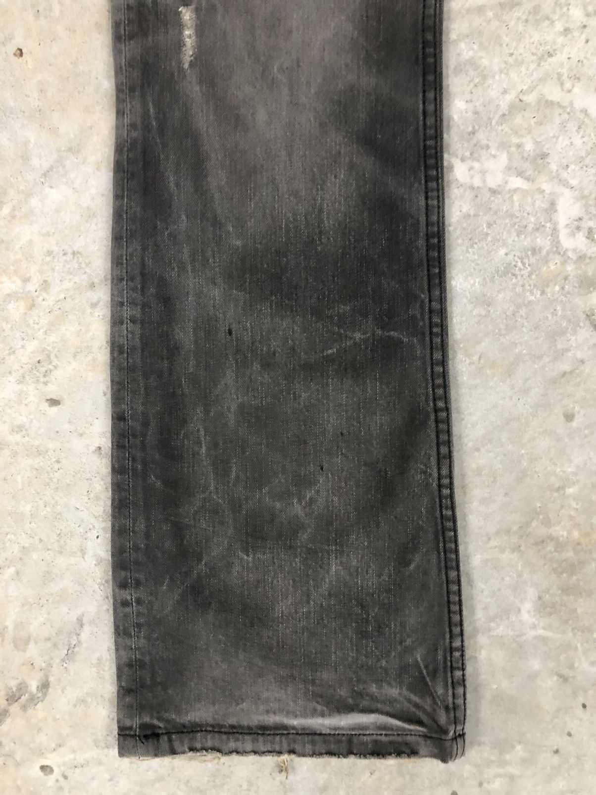 semanticdesign Semantic Design Snake Skin Leather Flared Jeans Size US 34 / EU 50 - 3 Thumbnail