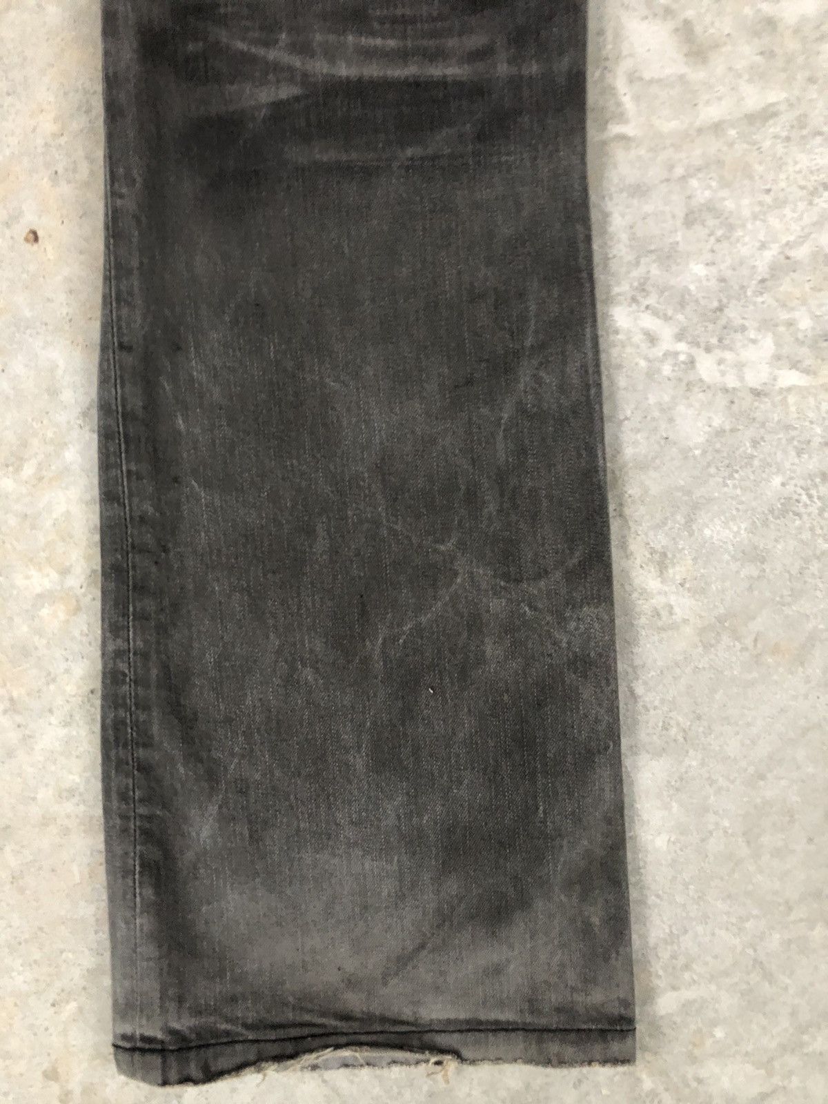 semanticdesign Semantic Design Snake Skin Leather Flared Jeans Size US 34 / EU 50 - 11 Thumbnail