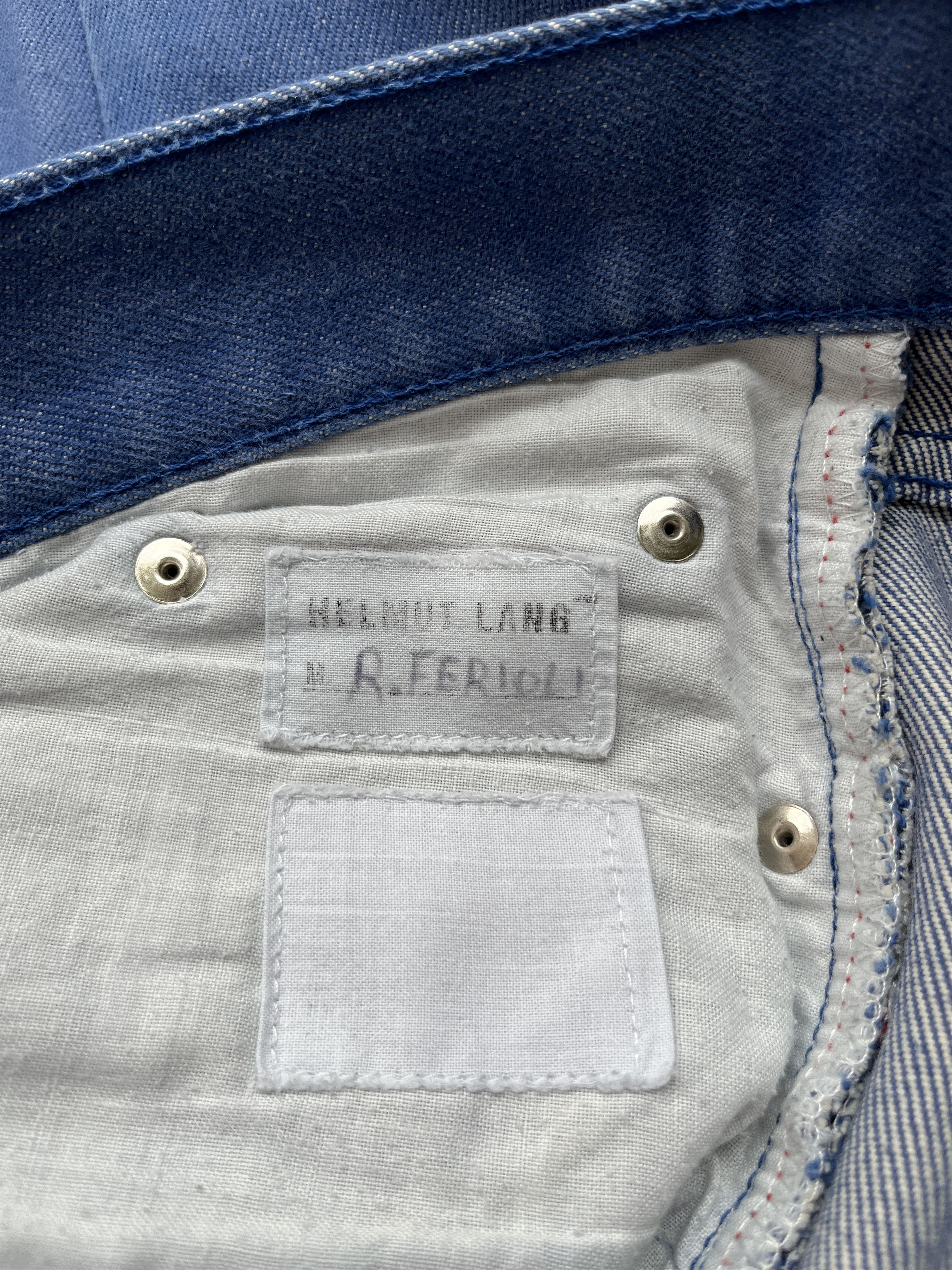 Helmut Lang ⚡️QUICK SALE⚡️2000 Helmut Lang Blue Jeans Pants Size US 34 / EU 50 - 5 Thumbnail