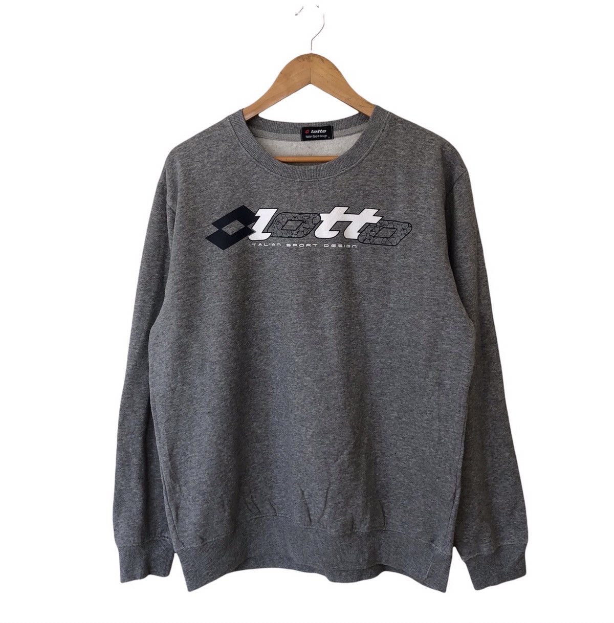 Japanese Brand VINTAGE LOTTO ITALIAN SPORT DESIGN SWEATSHIRT BIG LOGO Size US L / EU 52-54 / 3 - 1 Thumbnail