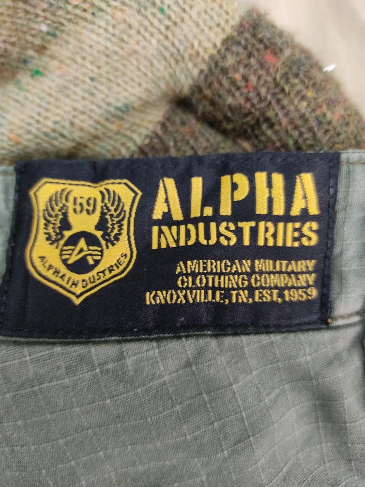 Alpha Industries Alpha Industries Multipocket Utlity Green Cargo Pants Size US 30 / EU 46 - 13 Thumbnail