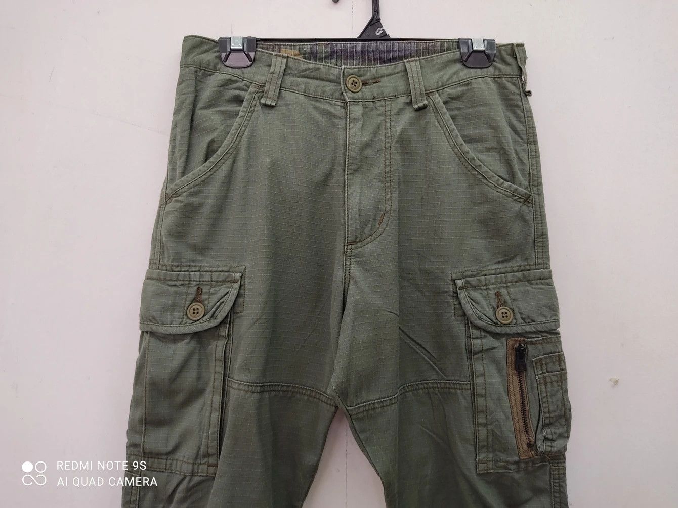 Alpha Industries Alpha Industries Multipocket Utlity Green Cargo Pants Size US 30 / EU 46 - 2 Thumbnail