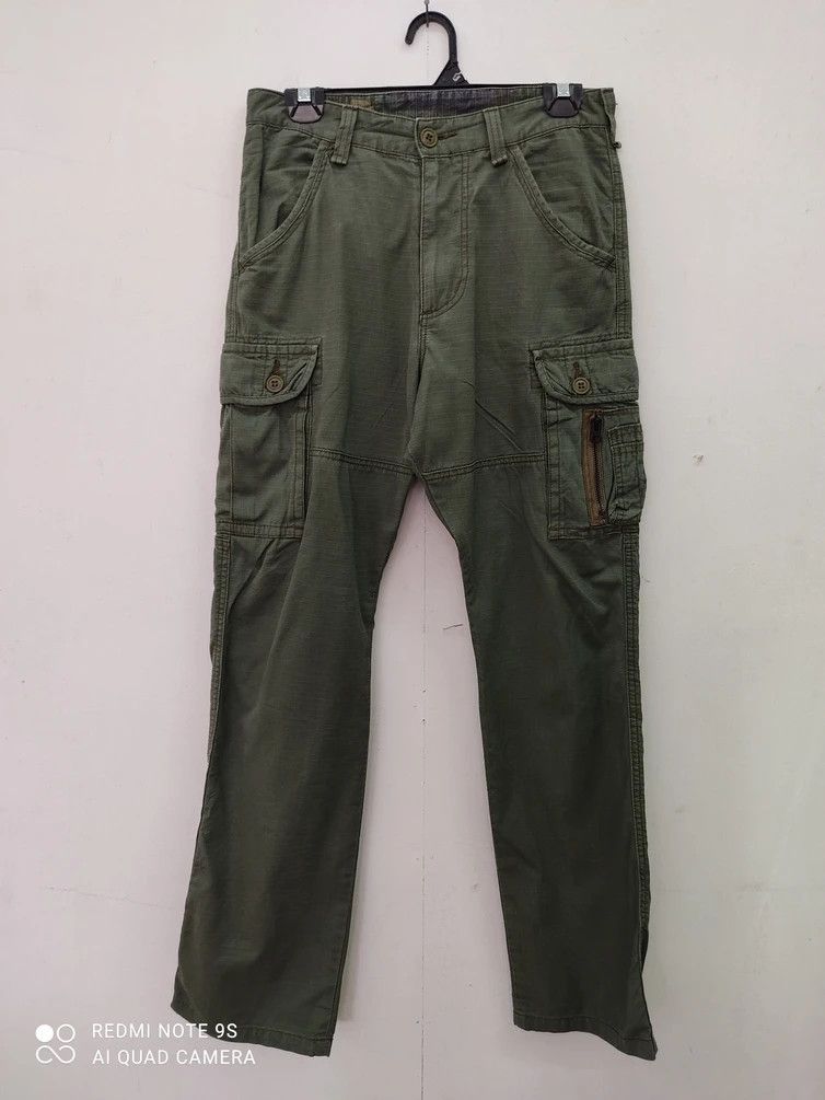 Alpha Industries Alpha Industries Multipocket Utlity Green Cargo Pants Size US 30 / EU 46 - 1 Thumbnail
