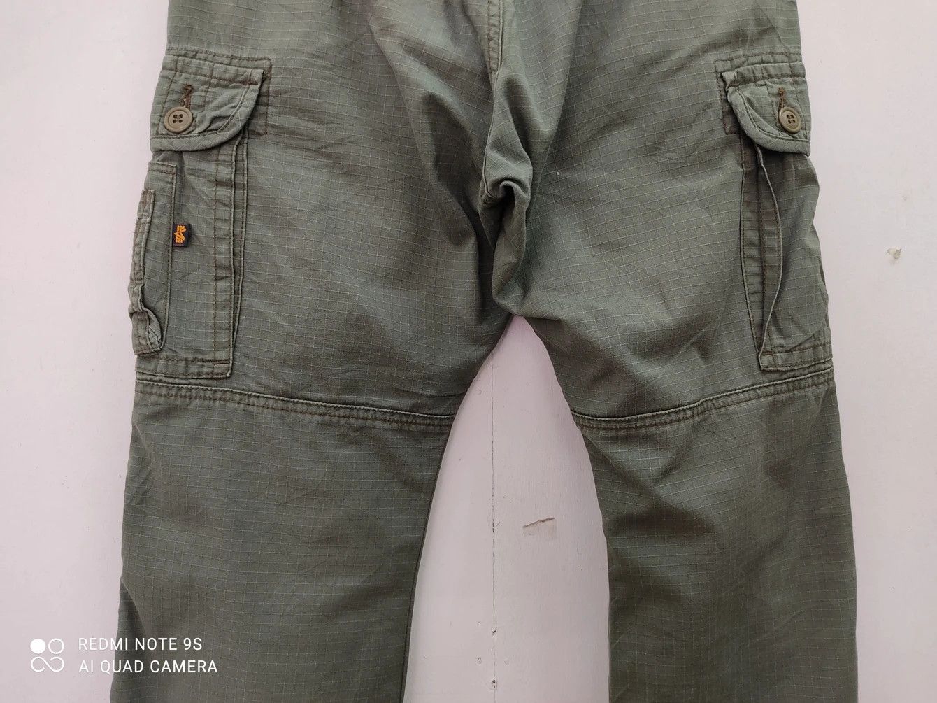 Alpha Industries Alpha Industries Multipocket Utlity Green Cargo Pants Size US 30 / EU 46 - 11 Thumbnail