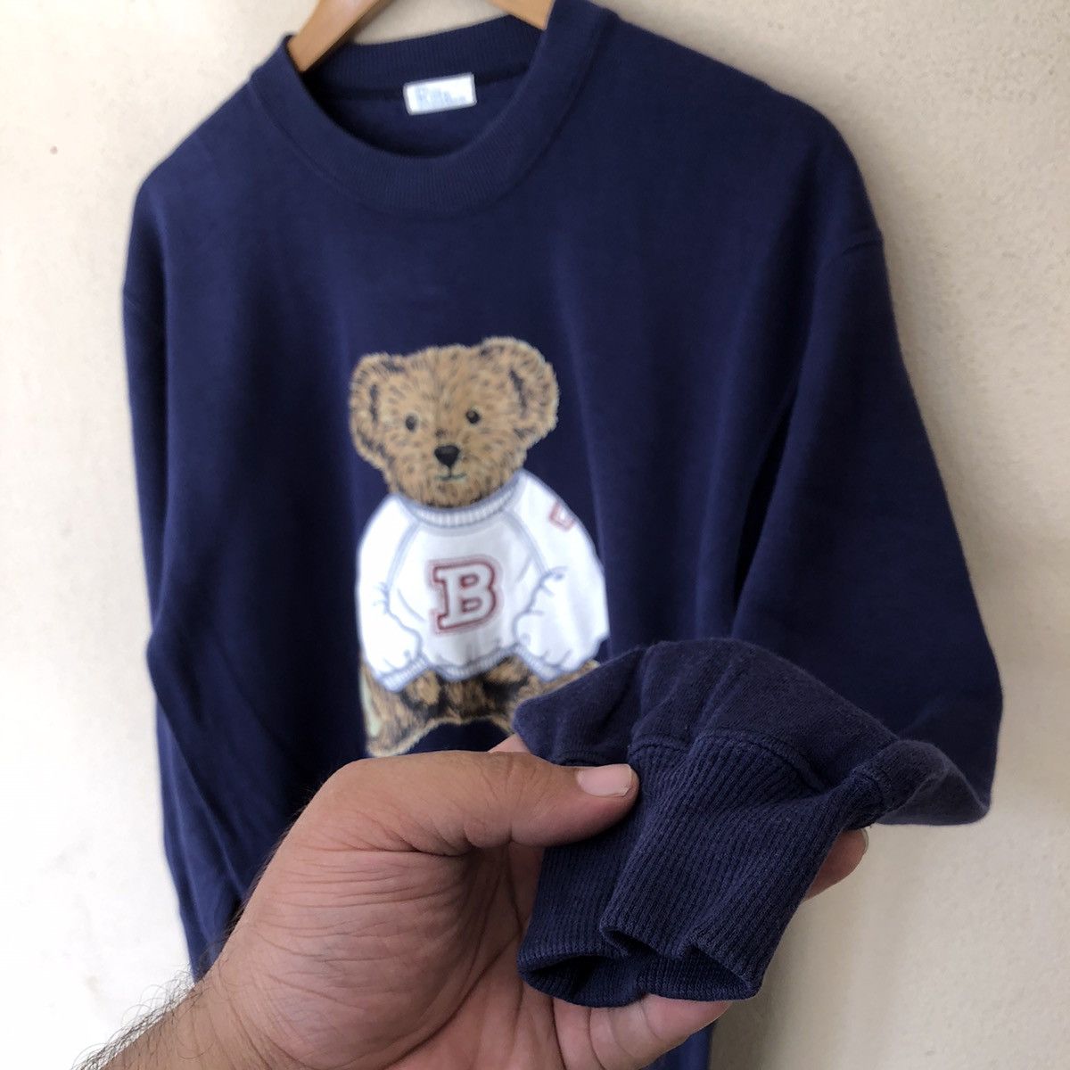 Japanese Brand RITA SWEATSHIRT BIG LOGO BEAR INSPIRED BY POLO RALPH RRL Size US M / EU 48-50 / 2 - 4 Thumbnail