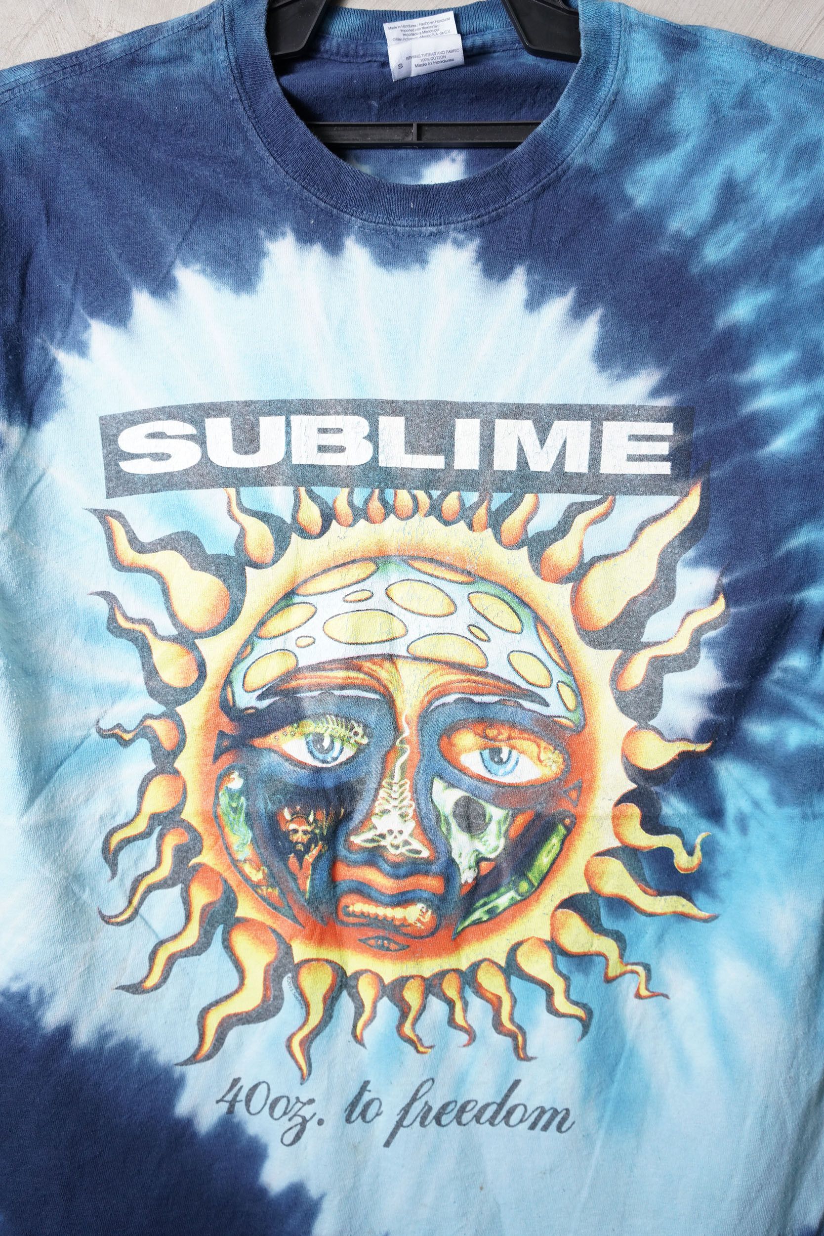 Band Tees Sublime 40oz To Freedom Tye Dye Tshirt Size US S / EU 44-46 / 1 - 2 Thumbnail