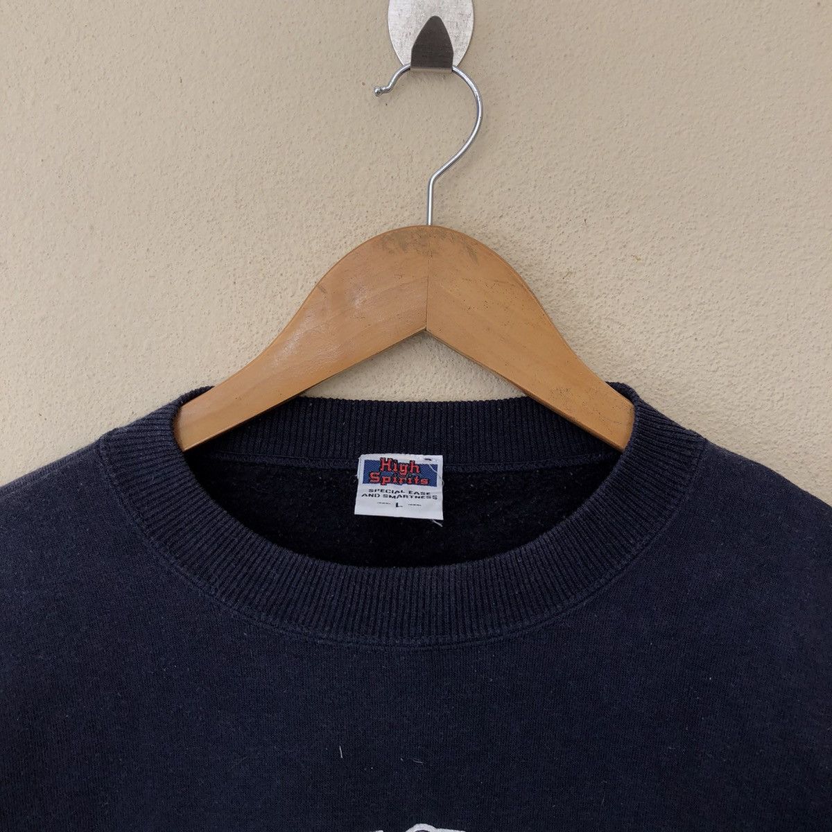Japanese Brand VINTAGE BAYSIDE LONGCHORNS SWEATSHIRT BIG LOGO Size US L / EU 52-54 / 3 - 4 Thumbnail