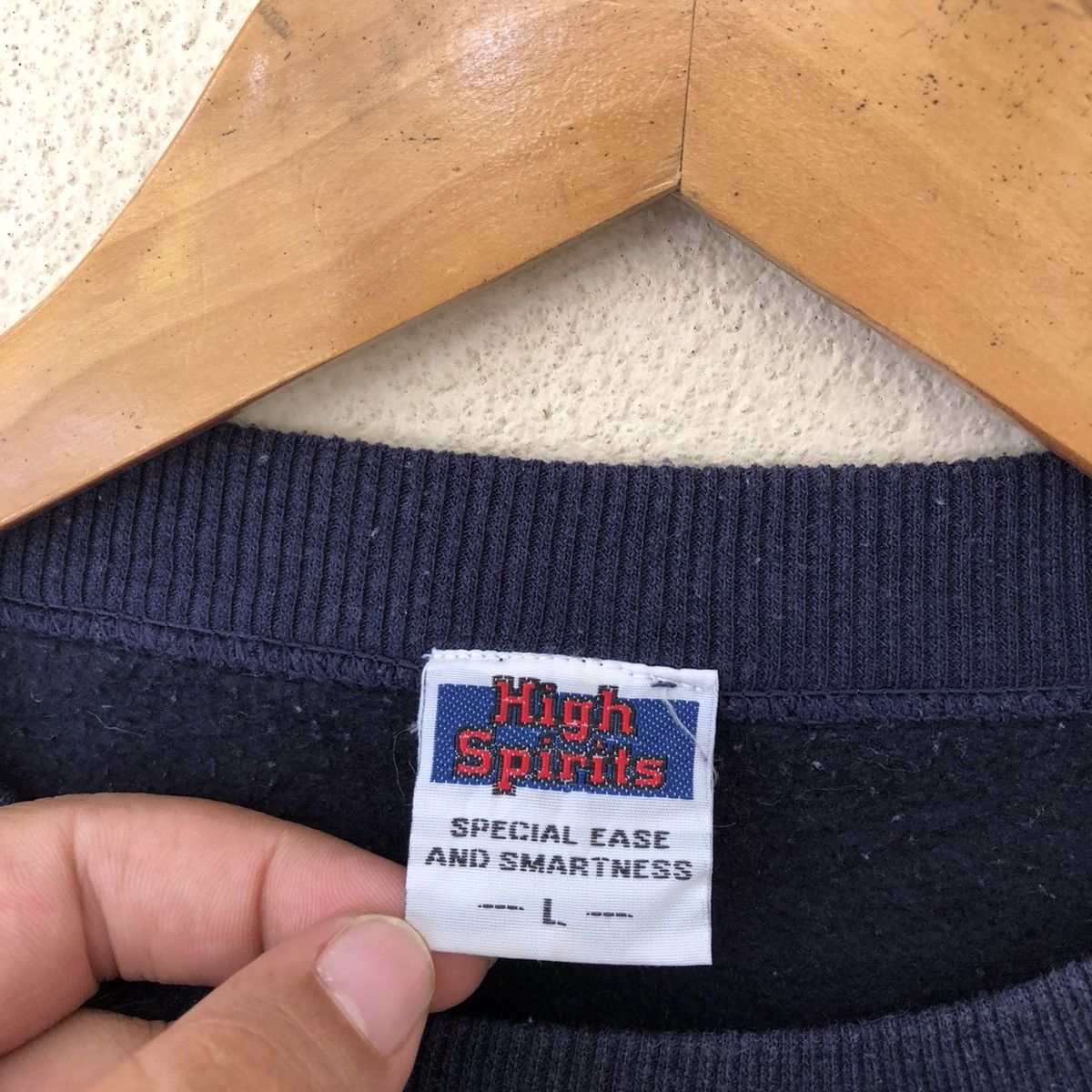 Japanese Brand VINTAGE BAYSIDE LONGCHORNS SWEATSHIRT BIG LOGO Size US L / EU 52-54 / 3 - 8 Thumbnail