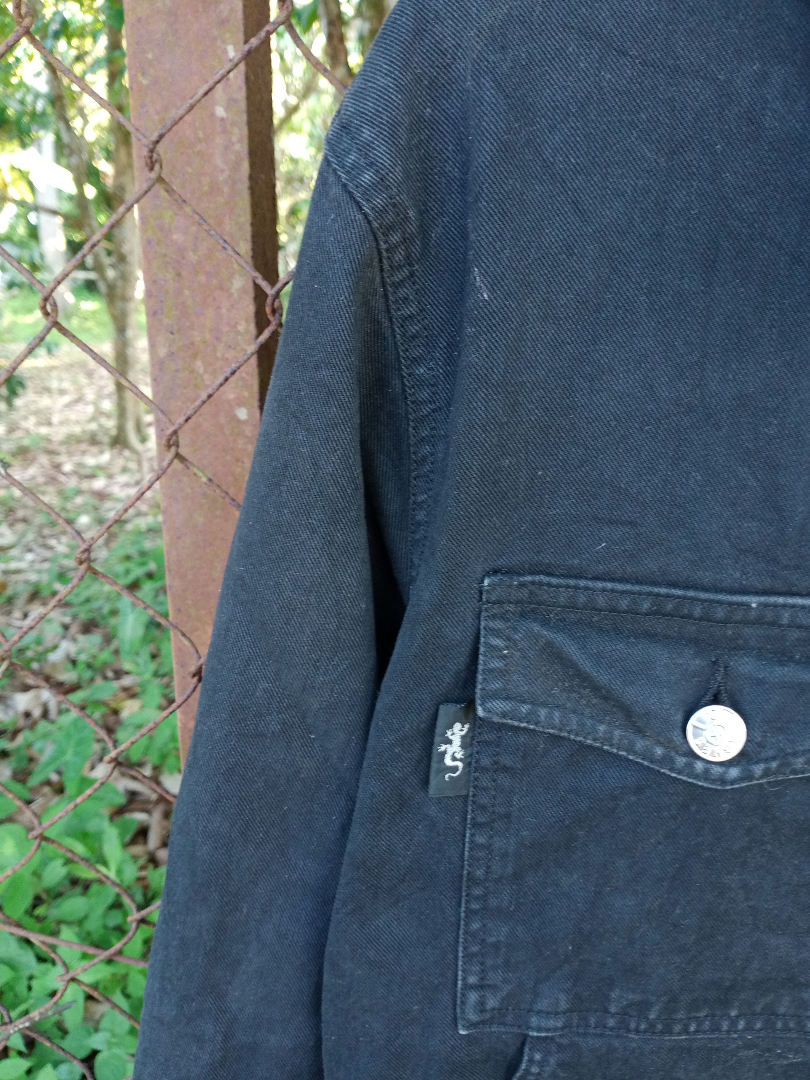 agnes b. Agnes B Homme Paris Black Jeans Jacket Size 2 Size US S / EU 44-46 / 1 - 3 Thumbnail