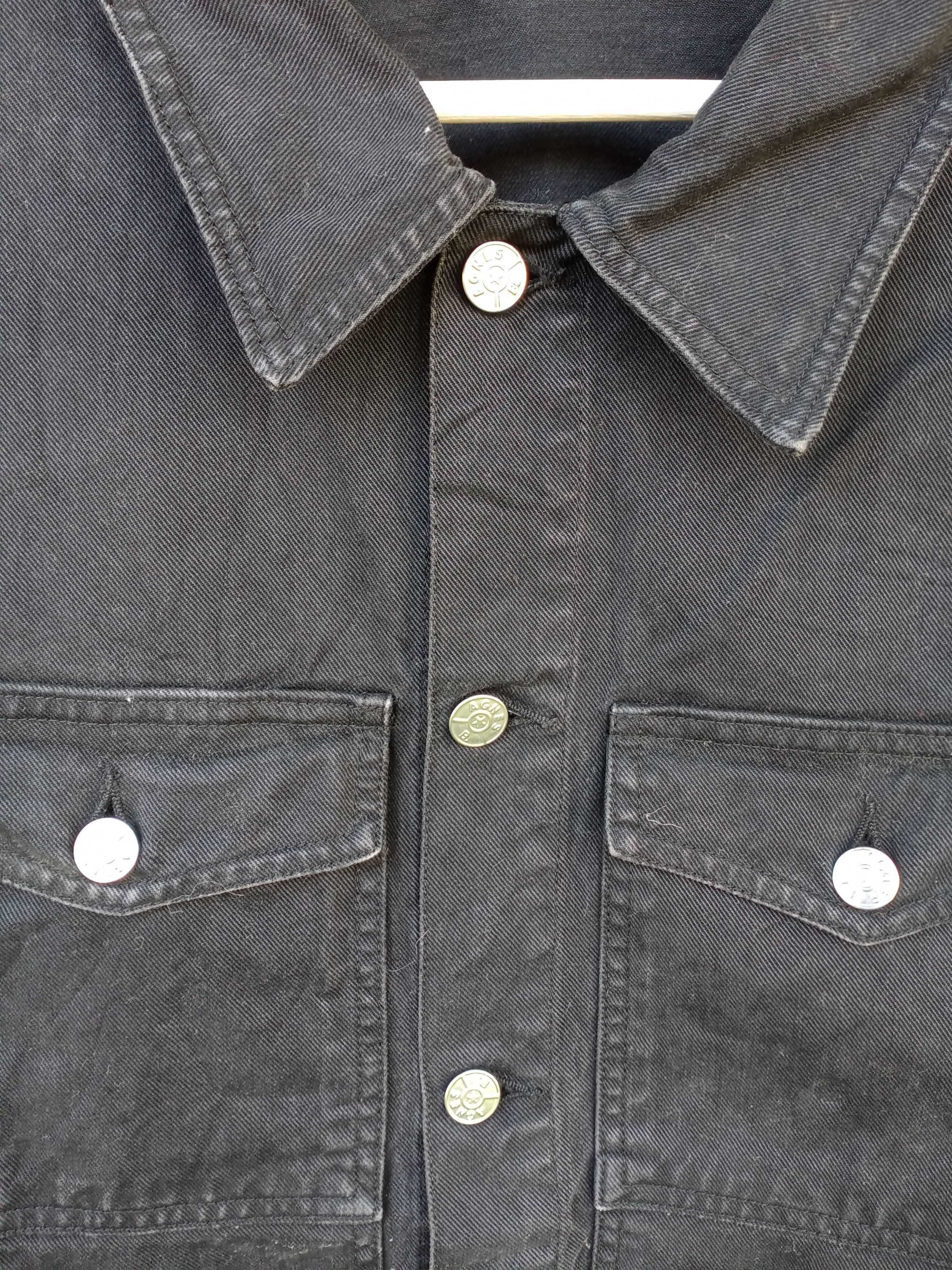 agnes b. Agnes B Homme Paris Black Jeans Jacket Size 2 Size US S / EU 44-46 / 1 - 8 Thumbnail