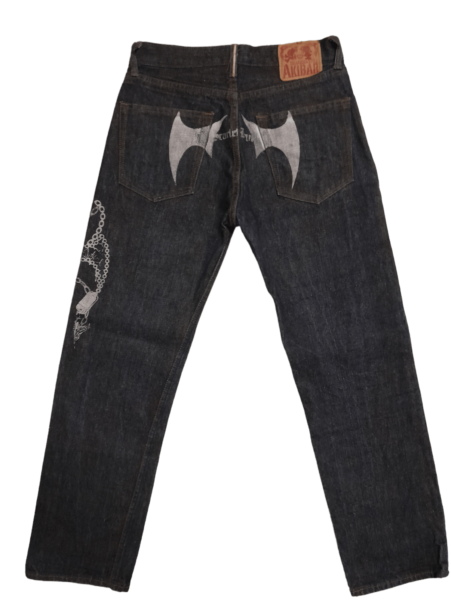 Other Ura Akibar Selvedge Denim Designer (E919) w29 Size US 29 - 1 Thumbnail