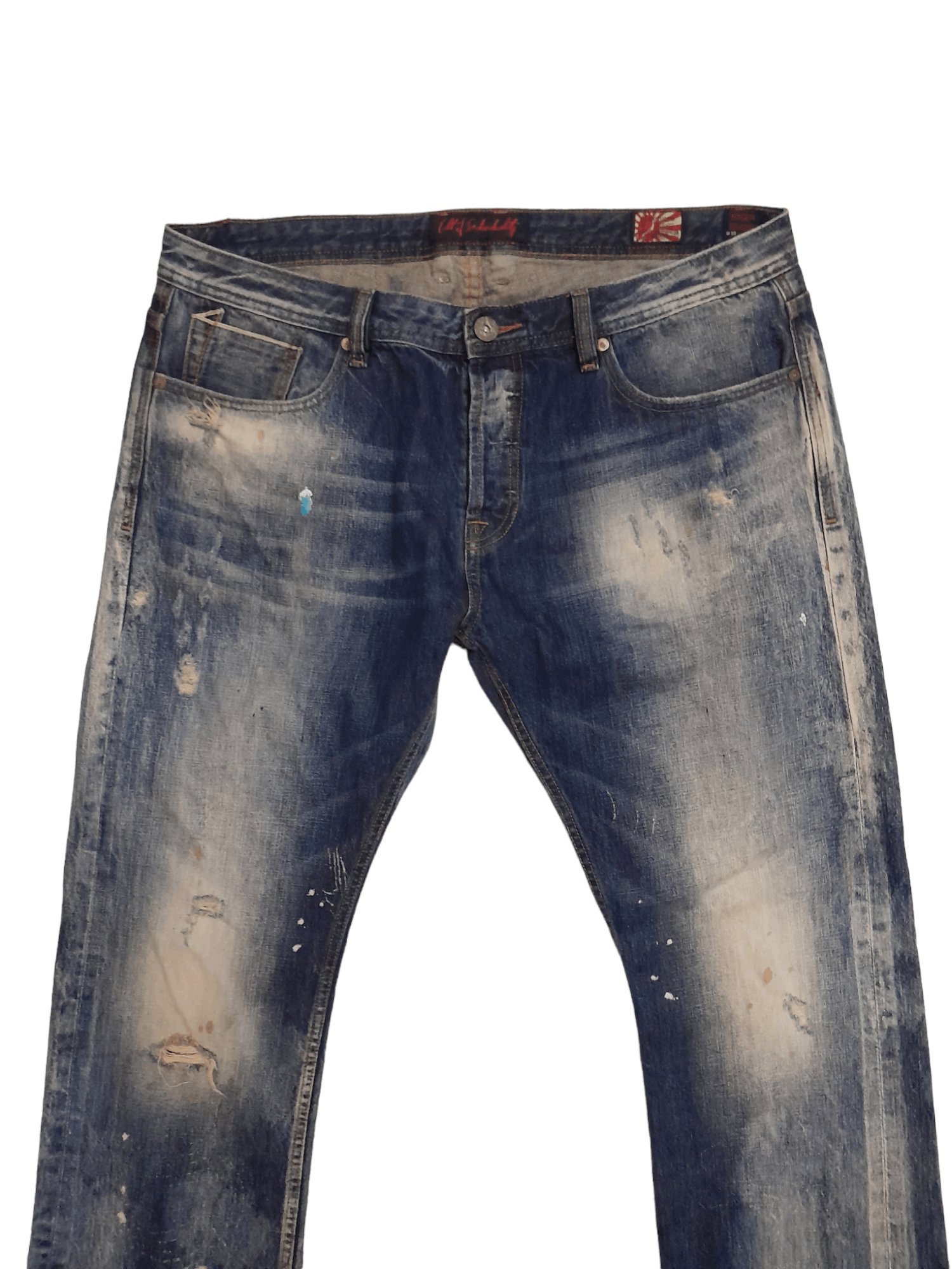 Cult Of Individuality Cult Of Individuality Selvedge Distressed Denim (E921) Size US 38 / EU 54 - 2 Thumbnail