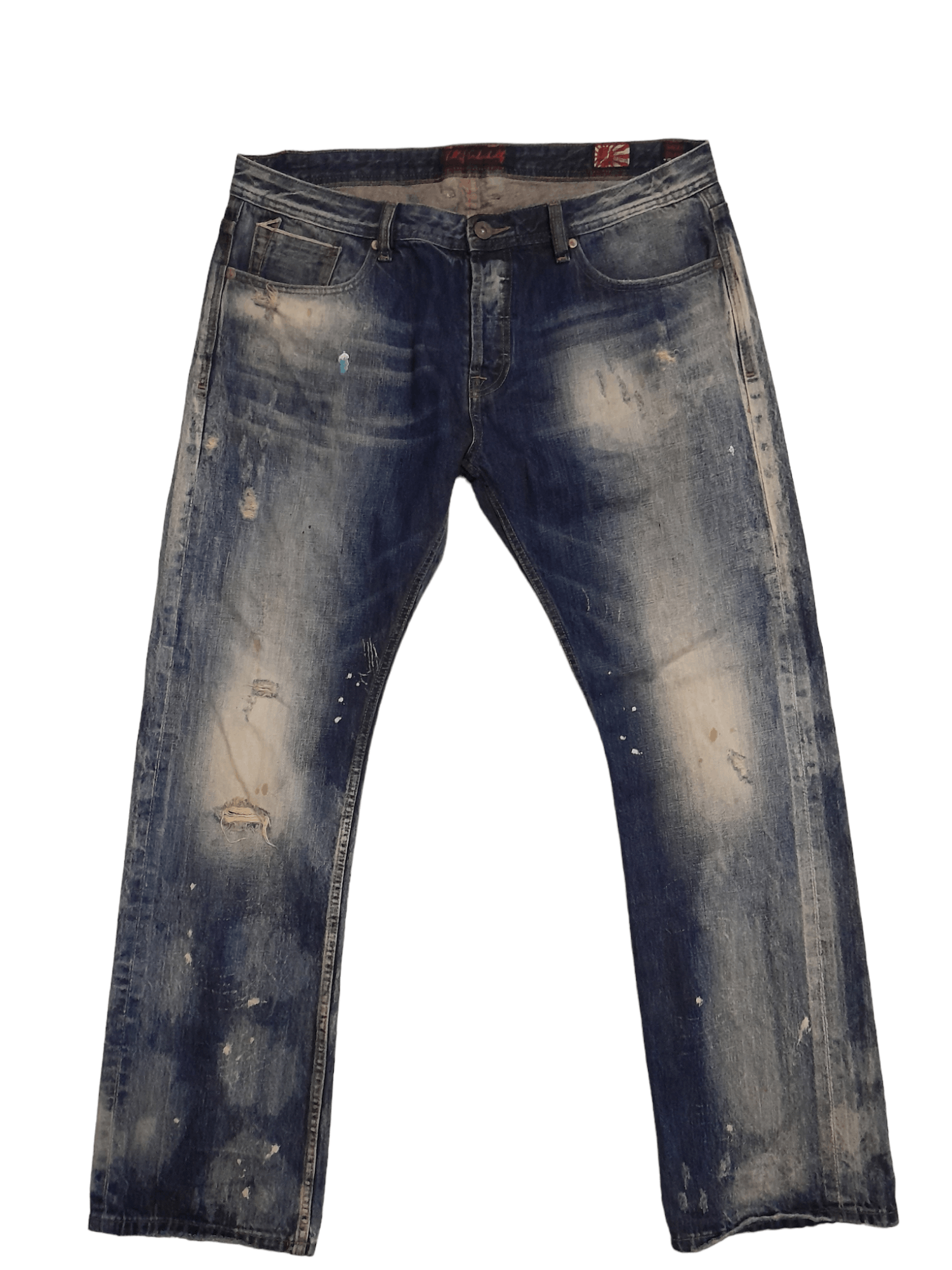 Cult Of Individuality Cult Of Individuality Selvedge Distressed Denim (E921) Size US 38 / EU 54 - 1 Thumbnail