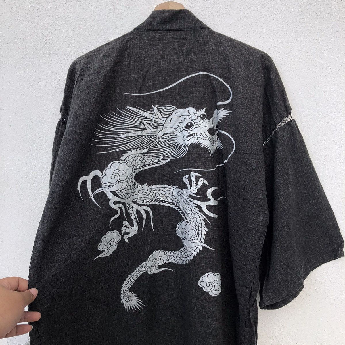 Japanese Brand KIRAKUMONO BIG LOGO DRAGON KIMONO JAPANESE TRADISIONAL Size US L / EU 52-54 / 3 - 7 Thumbnail