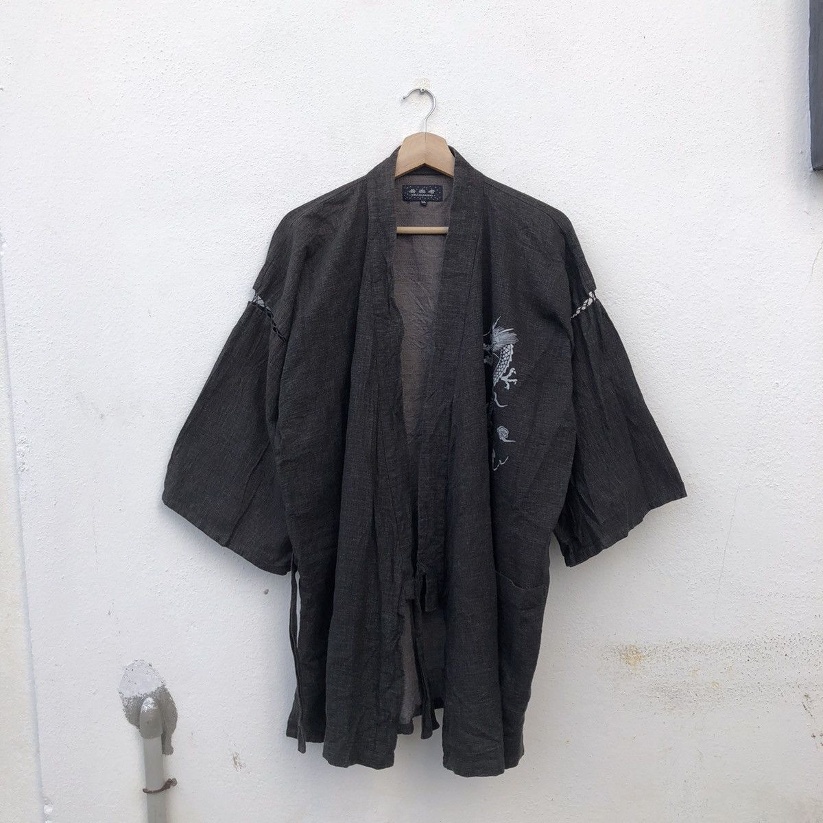 Japanese Brand KIRAKUMONO BIG LOGO DRAGON KIMONO JAPANESE TRADISIONAL Size US L / EU 52-54 / 3 - 2 Thumbnail