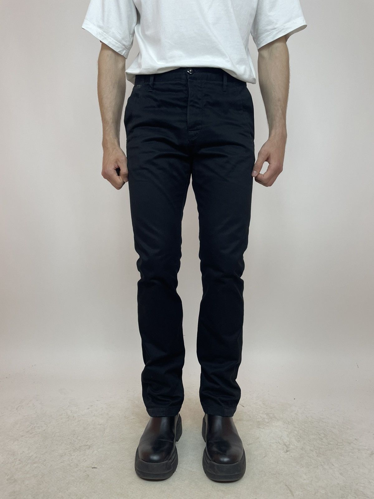 Other G-star RAW BRONSON CHINO STRAIGHT Black Mens size 33x36 Size US 33 - 2 Thumbnail