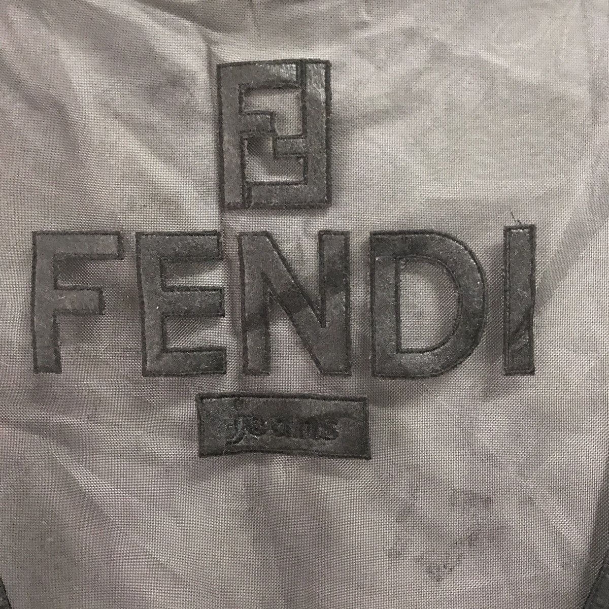 Fendi Vtg Fendi Jeans Logo Back Mesh Jacket Size XS / US 0-2 / IT 36-38 - 13 Thumbnail