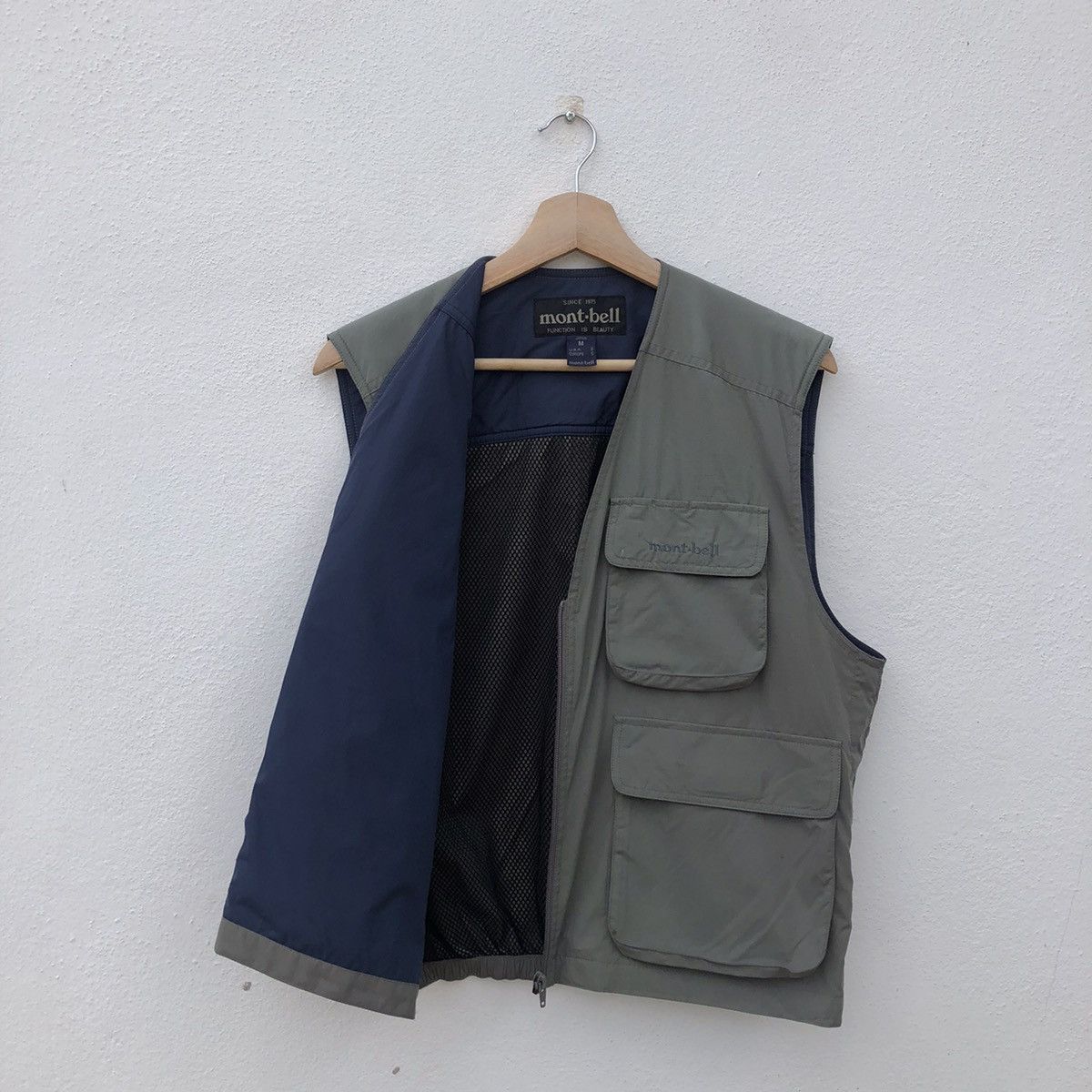 Japanese Brand MULTI POCKET VEST BY MONTBELL FUNCTION IS BEAUTY Size US M / EU 48-50 / 2 - 7 Thumbnail