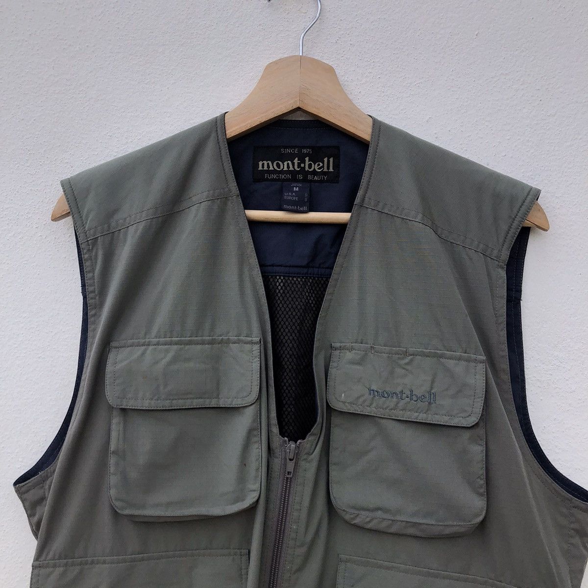 Japanese Brand MULTI POCKET VEST BY MONTBELL FUNCTION IS BEAUTY Size US M / EU 48-50 / 2 - 3 Thumbnail