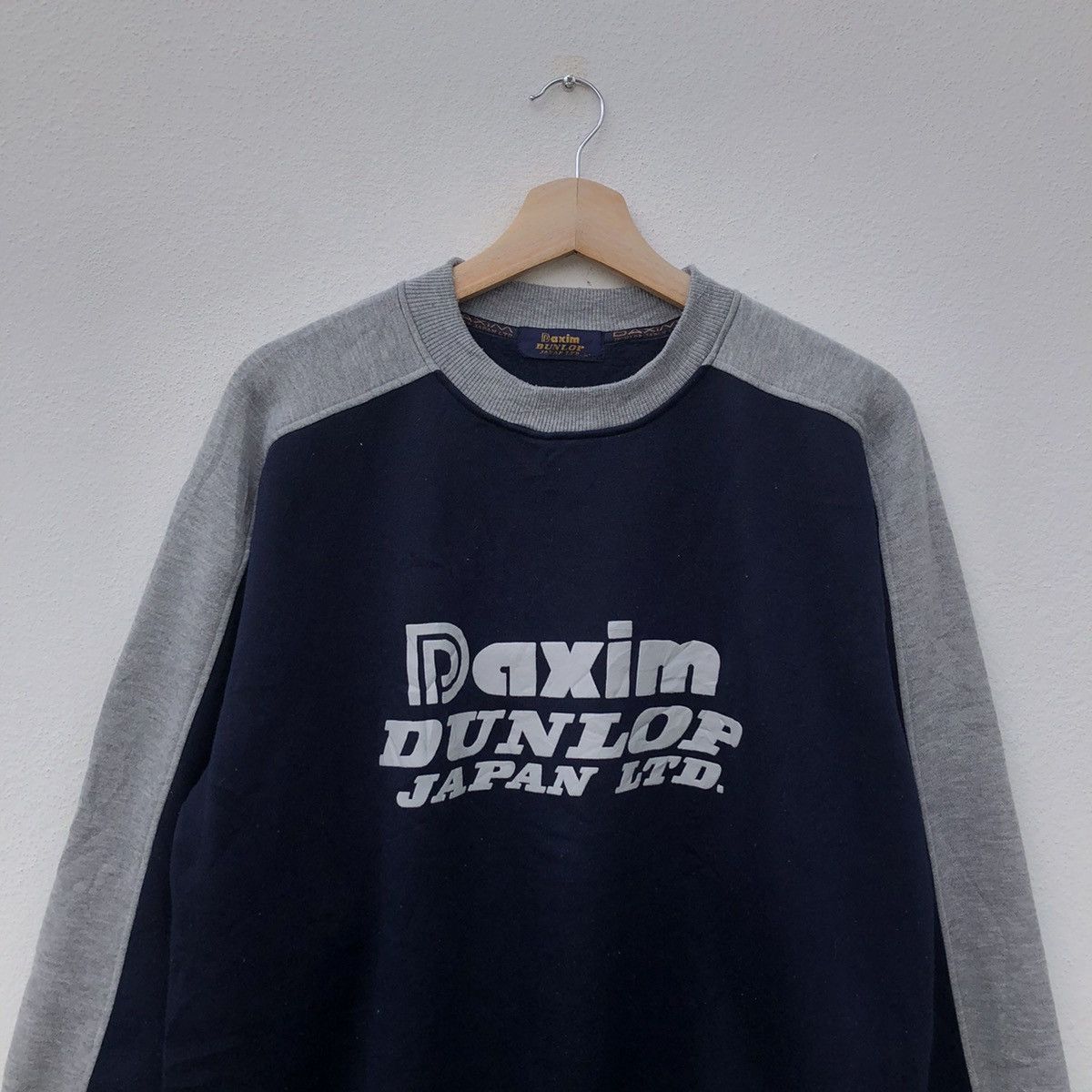 Japanese Brand VINTAGE DAXIM DUNLOP JAPAN LTD BIG LOGO RACING SWEATSHIRT Size US L / EU 52-54 / 3 - 3 Thumbnail
