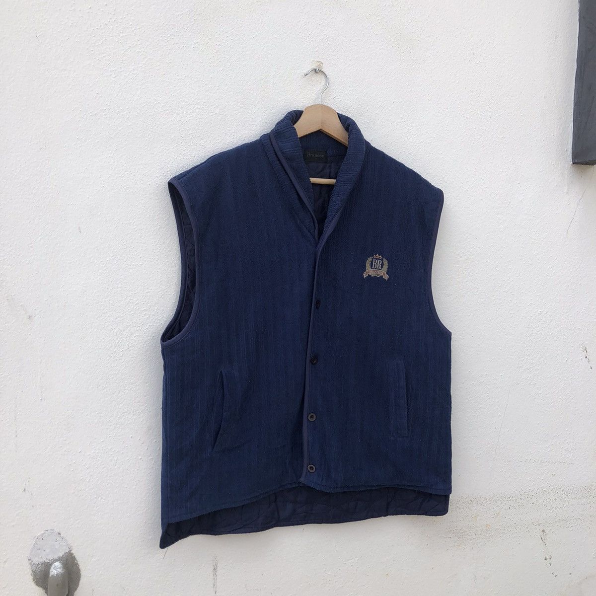 Japanese Brand RARE DESIGN VEST BRANDON EMBROIDERED LOGO Size US L / EU 52-54 / 3 - 2 Thumbnail