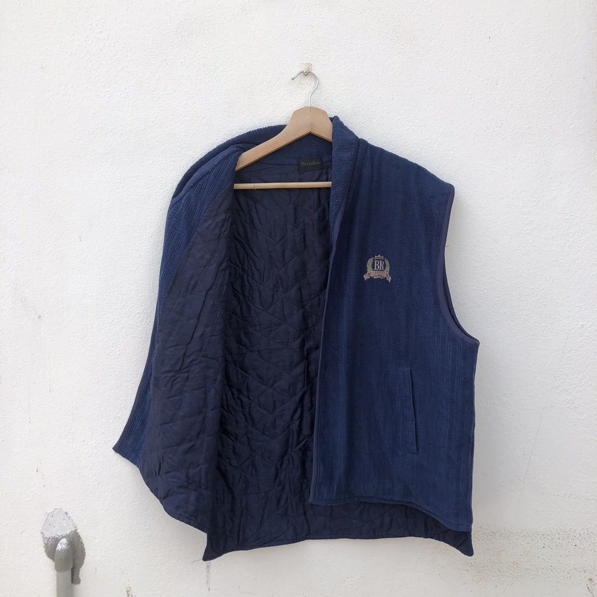Japanese Brand RARE DESIGN VEST BRANDON EMBROIDERED LOGO Size US L / EU 52-54 / 3 - 7 Thumbnail