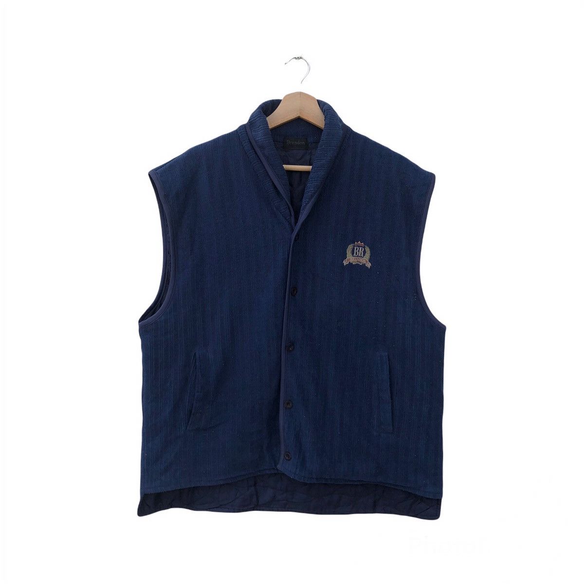 Japanese Brand RARE DESIGN VEST BRANDON EMBROIDERED LOGO Size US L / EU 52-54 / 3 - 1 Thumbnail