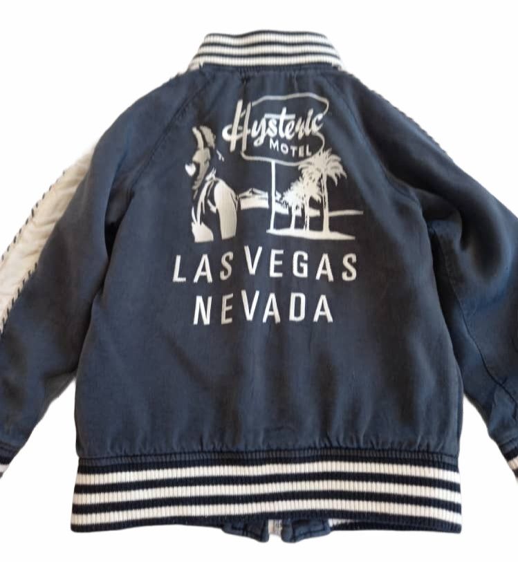 Hysteric Glamour Rare!Hysteric Motel Las Vegas Varsity Jacket For Kids Size US XXS / EU 40 - 5 Thumbnail