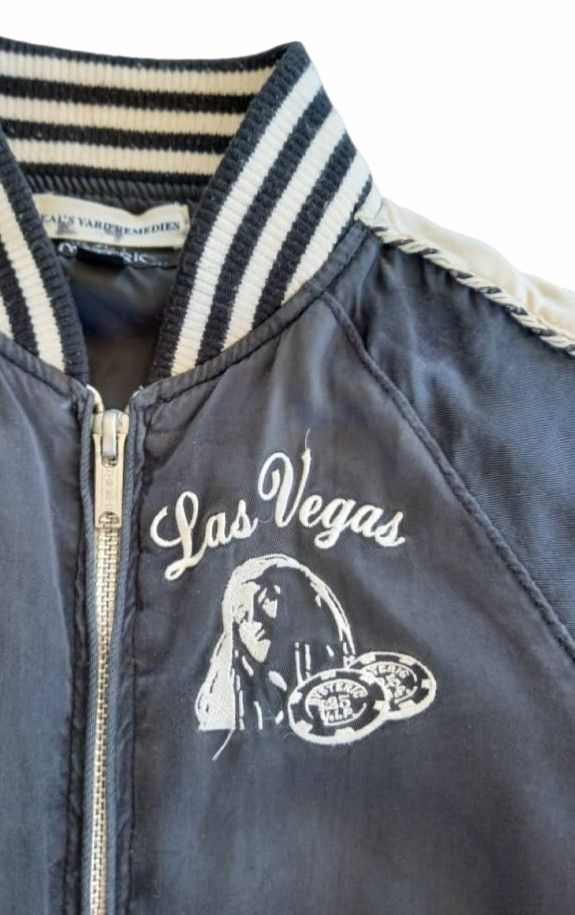 Hysteric Glamour Rare!Hysteric Motel Las Vegas Varsity Jacket For Kids Size US XXS / EU 40 - 4 Thumbnail
