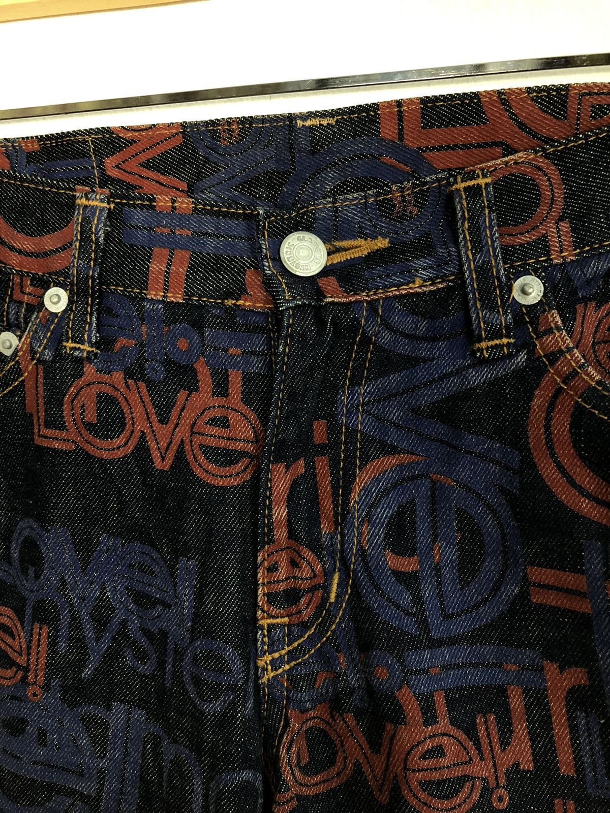 Hysteric Glamour Kinky Jeans Histeric Glamour Printed Pants Ovp Jeans Size US 30 / EU 46 - 10 Thumbnail