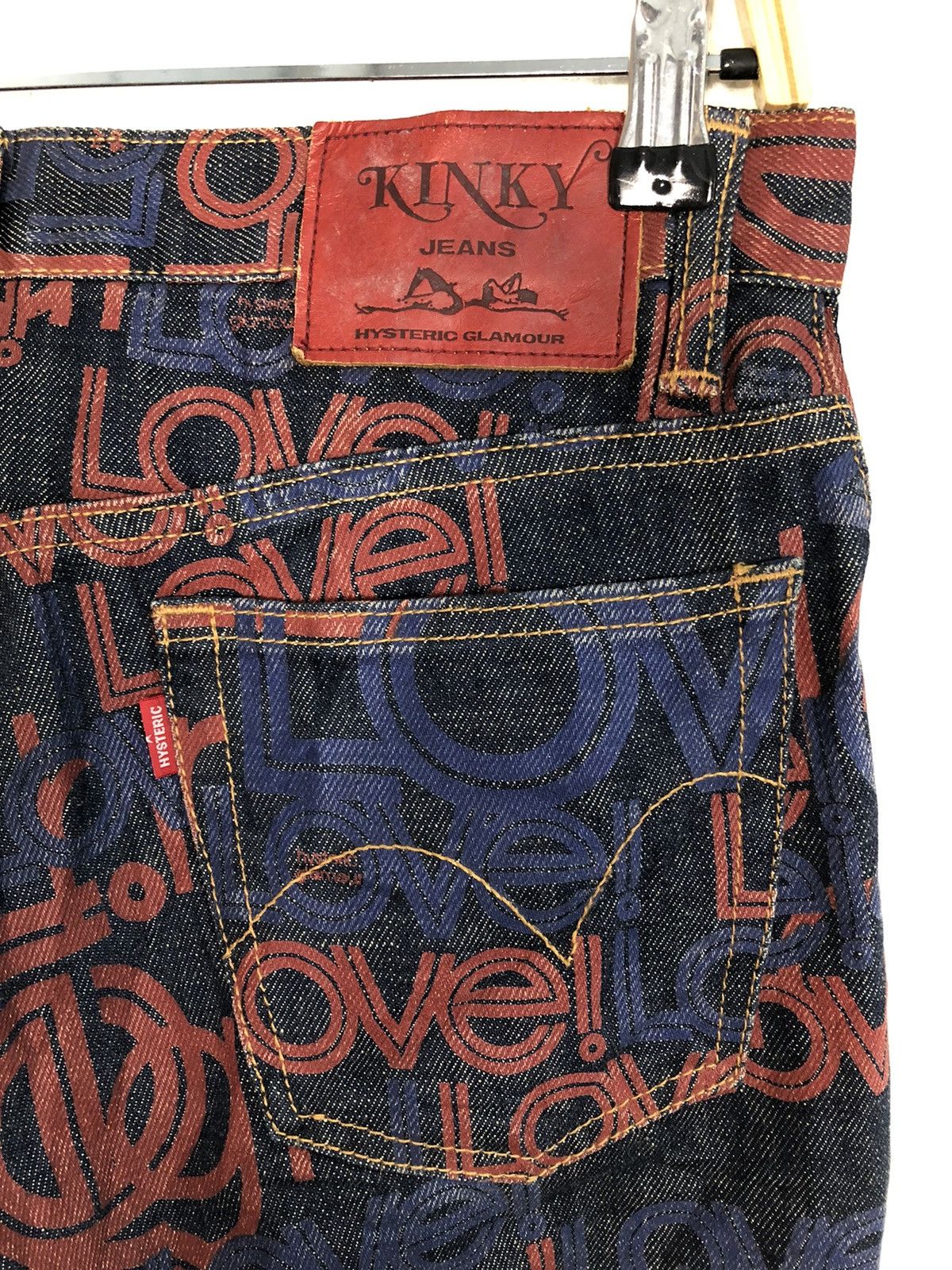 Hysteric Glamour Kinky Jeans Histeric Glamour Printed Pants Ovp Jeans Size US 30 / EU 46 - 5 Thumbnail