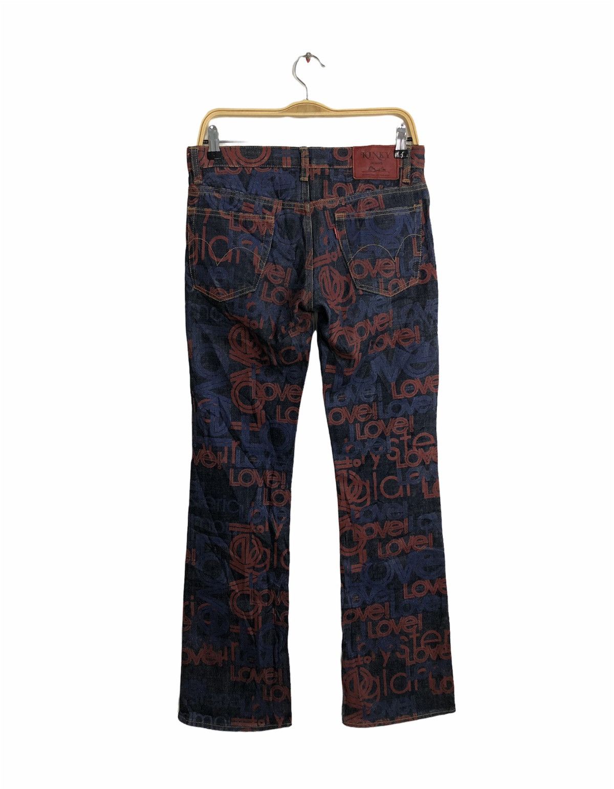 Hysteric Glamour Kinky Jeans Histeric Glamour Printed Pants Ovp Jeans Size US 30 / EU 46 - 2 Thumbnail