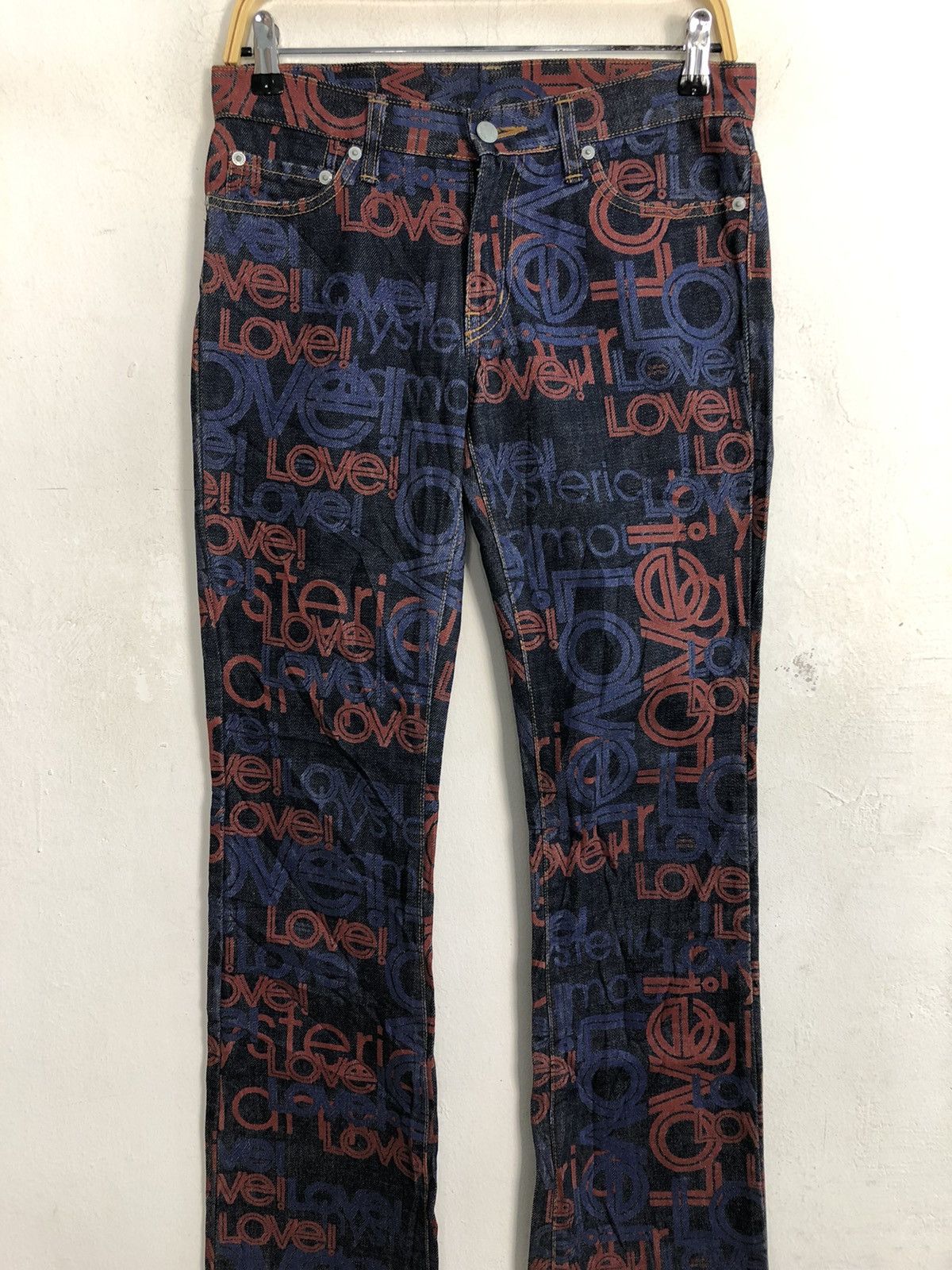 Hysteric Glamour Kinky Jeans Histeric Glamour Printed Pants Ovp Jeans Size US 30 / EU 46 - 3 Thumbnail