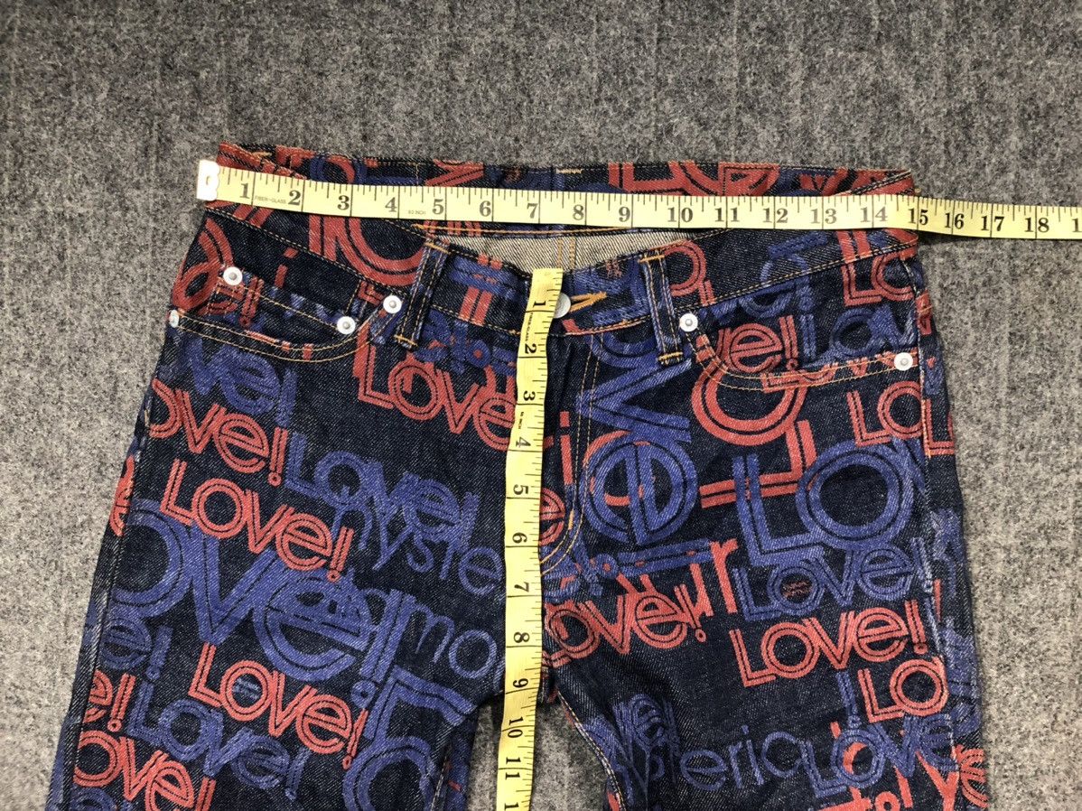 Hysteric Glamour Kinky Jeans Histeric Glamour Printed Pants Ovp Jeans Size US 30 / EU 46 - 12 Thumbnail
