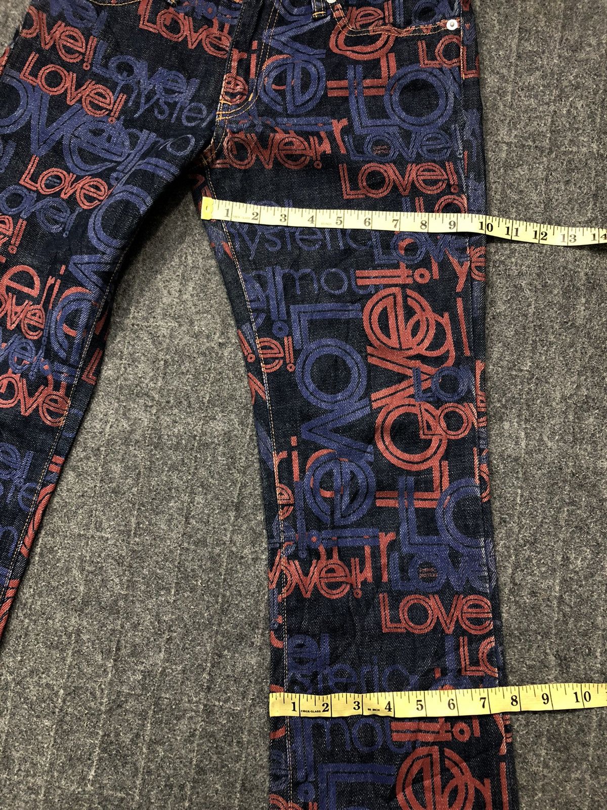 Hysteric Glamour Kinky Jeans Histeric Glamour Printed Pants Ovp Jeans Size US 30 / EU 46 - 14 Thumbnail