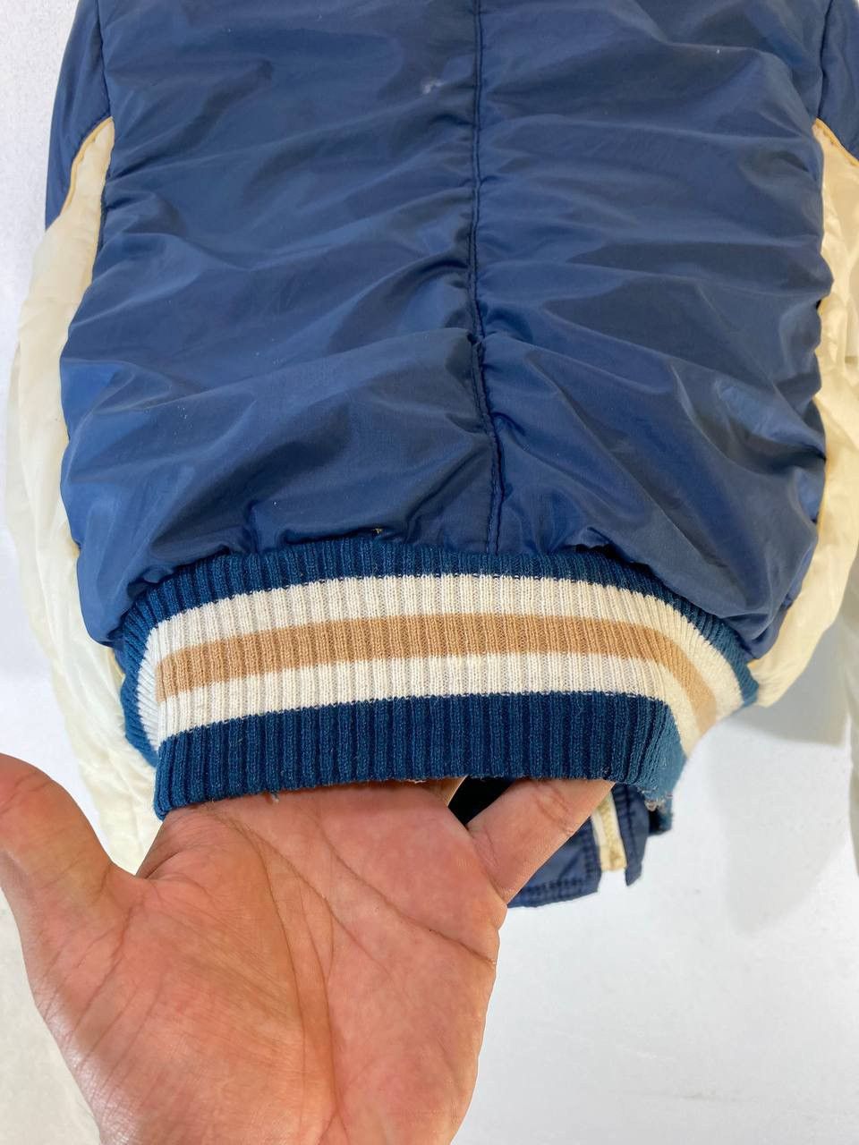 Vintage Vintage Zayre Nylon Puffer Racing Jacket Nice Design Size US M / EU 48-50 / 2 - 10 Thumbnail