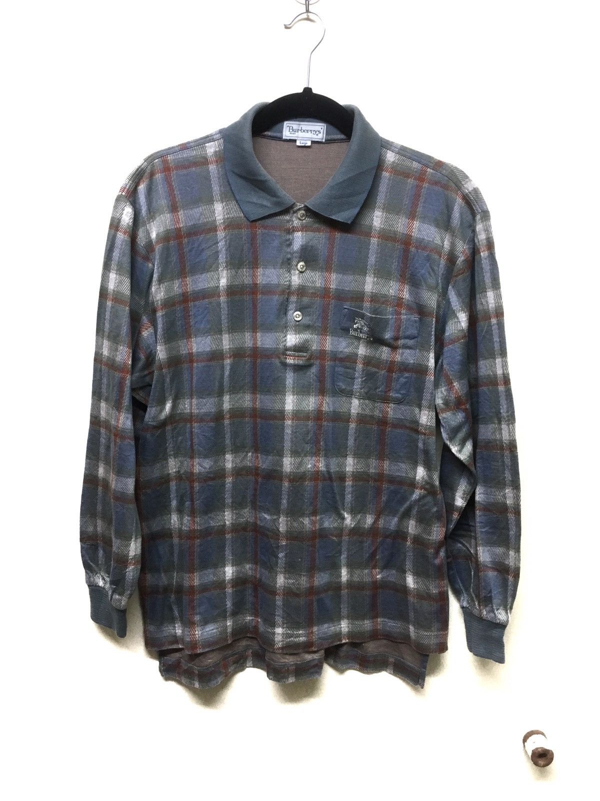 Burberry × Vintage SUPER RARE BURBERRYS CHECK Size US L / EU 52-54 / 3 - 1 Thumbnail