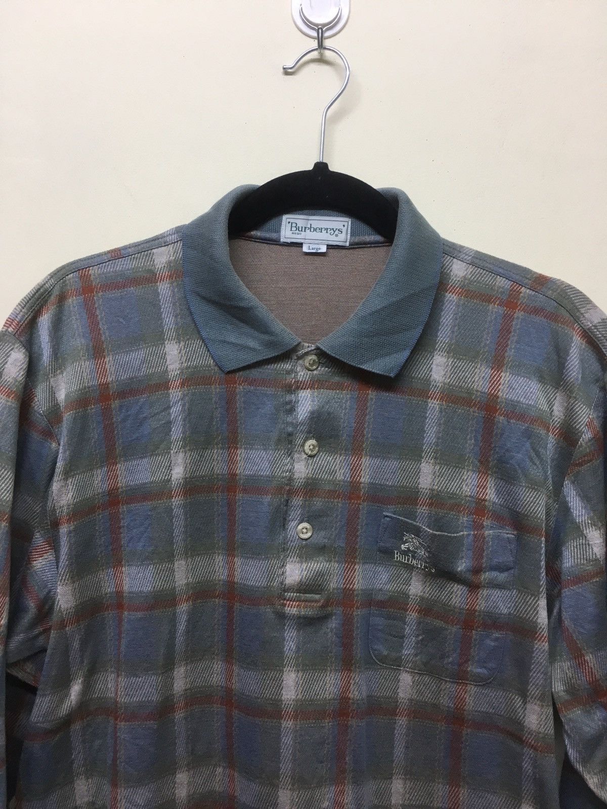 Burberry × Vintage SUPER RARE BURBERRYS CHECK Size US L / EU 52-54 / 3 - 4 Thumbnail