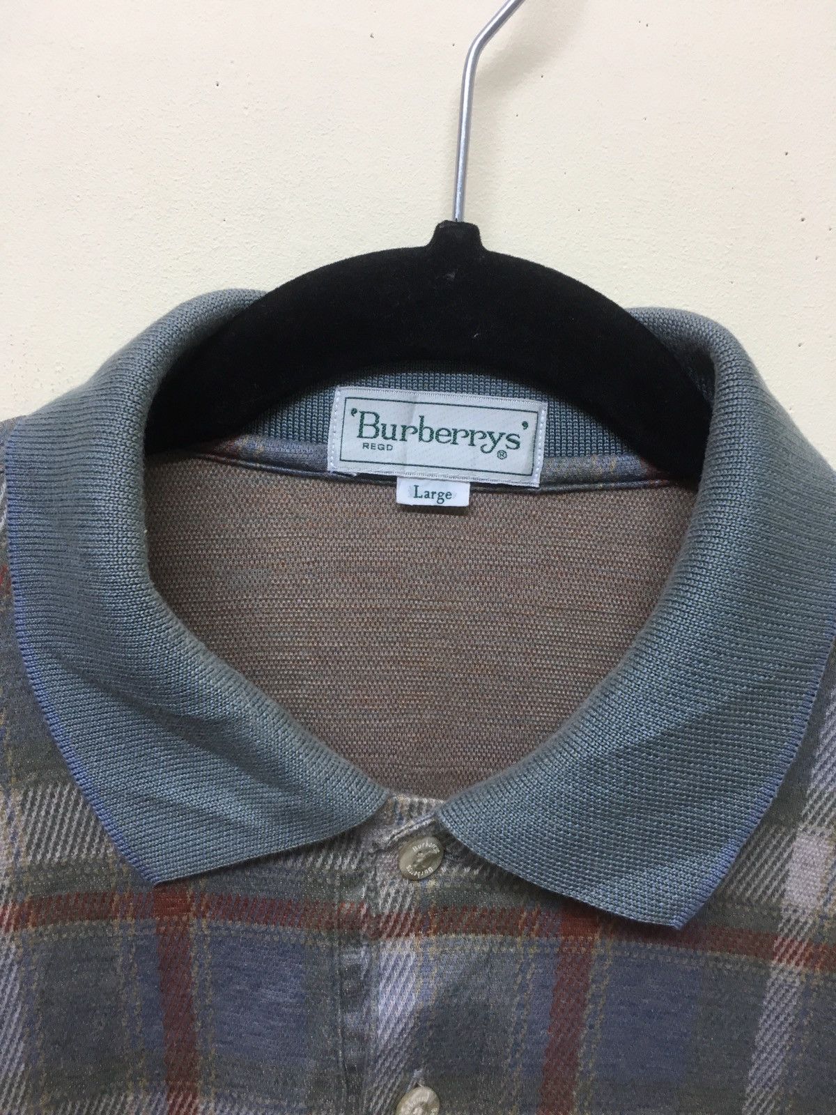 Burberry × Vintage SUPER RARE BURBERRYS CHECK Size US L / EU 52-54 / 3 - 5 Thumbnail