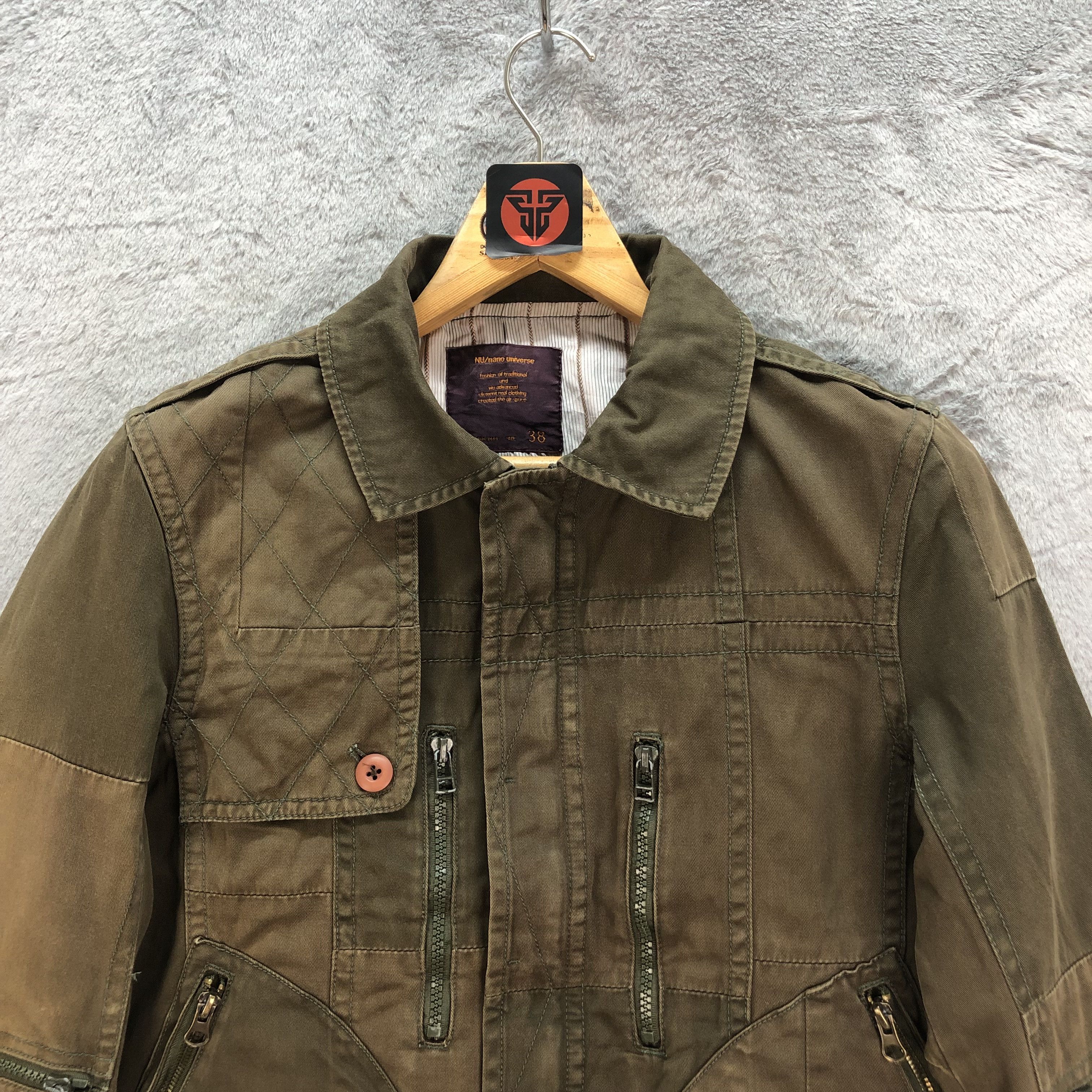 NANO universe NANO UNIVERSE DECONSTRUCTED JACKET #6762-85 Size US S / EU 44-46 / 1 - 2 Thumbnail