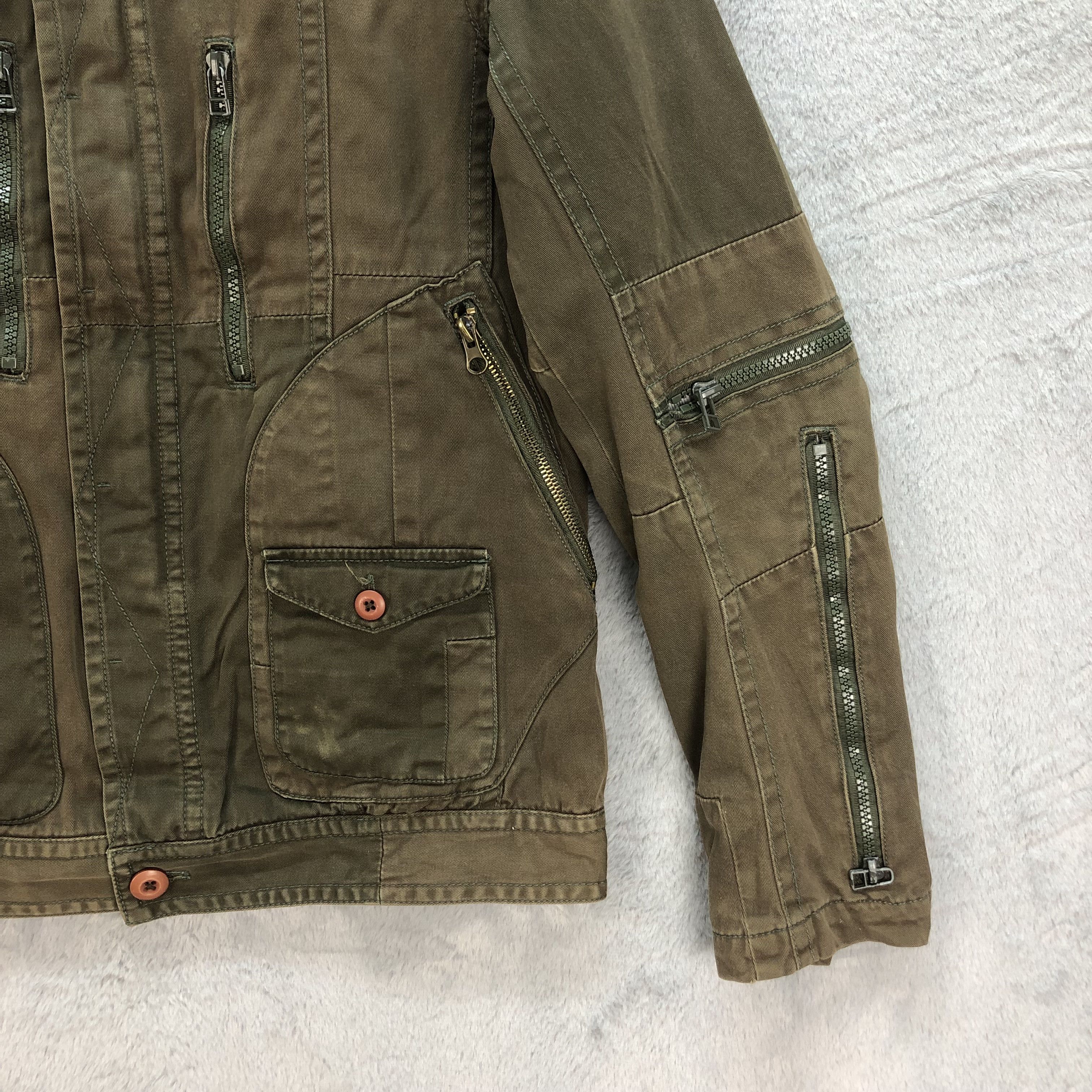 NANO universe NANO UNIVERSE DECONSTRUCTED JACKET #6762-85 Size US S / EU 44-46 / 1 - 5 Thumbnail