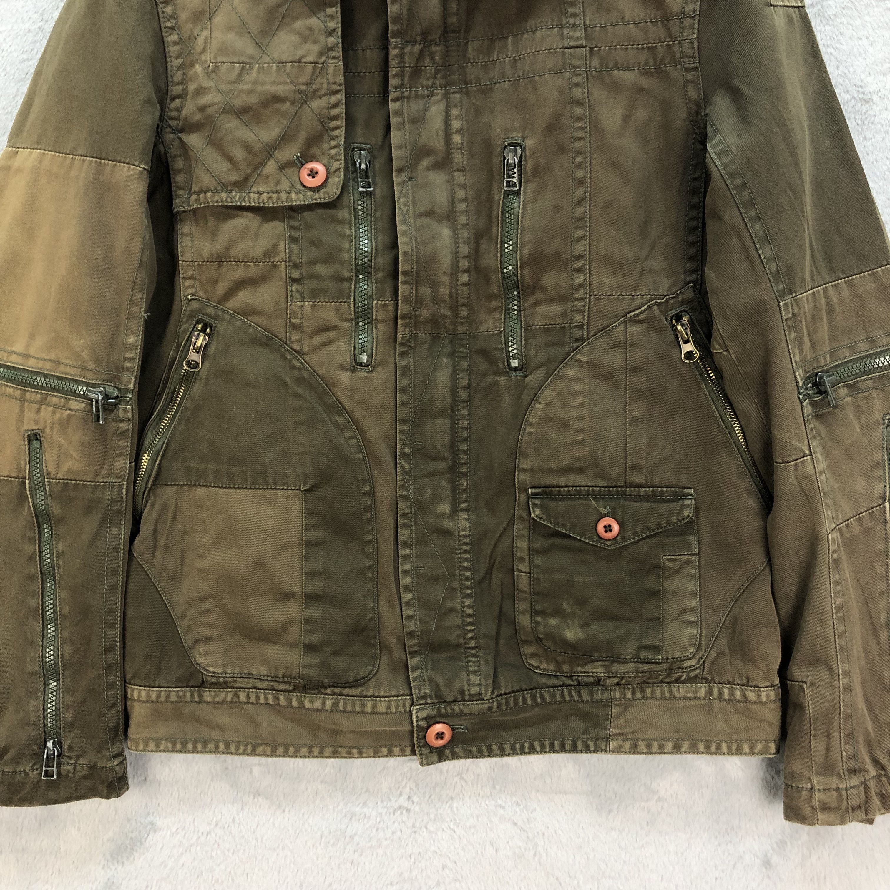 NANO universe NANO UNIVERSE DECONSTRUCTED JACKET #6762-85 Size US S / EU 44-46 / 1 - 3 Thumbnail