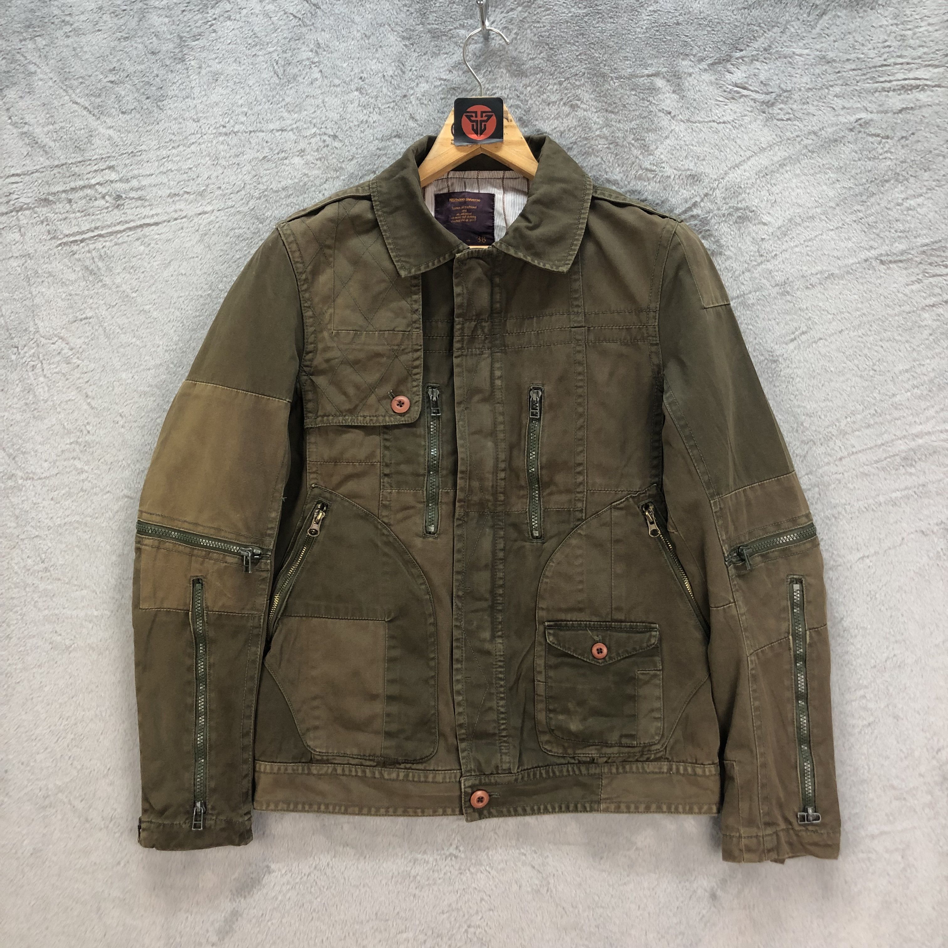 NANO universe NANO UNIVERSE DECONSTRUCTED JACKET #6762-85 Size US S / EU 44-46 / 1 - 1 Thumbnail