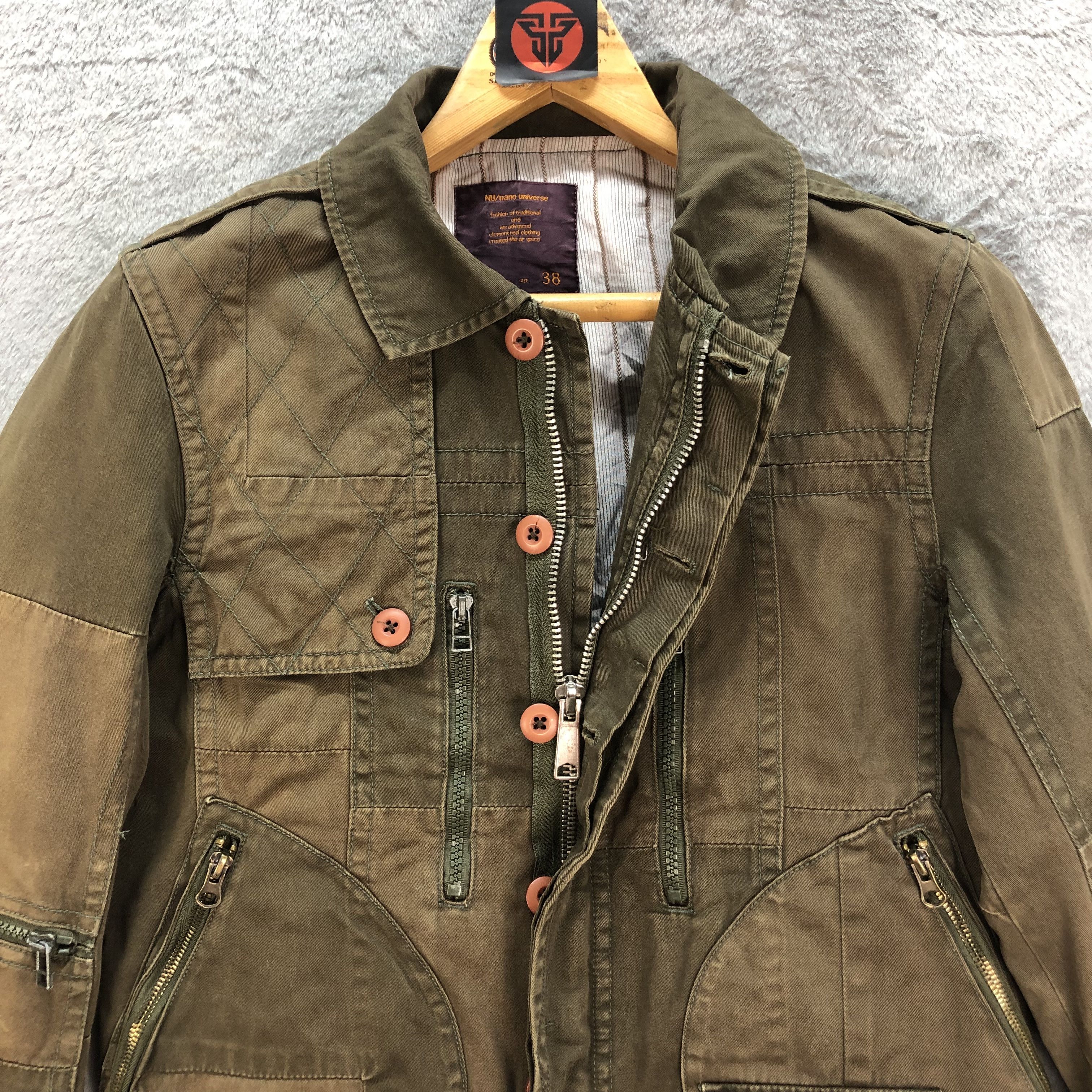 NANO universe NANO UNIVERSE DECONSTRUCTED JACKET #6762-85 Size US S / EU 44-46 / 1 - 6 Thumbnail