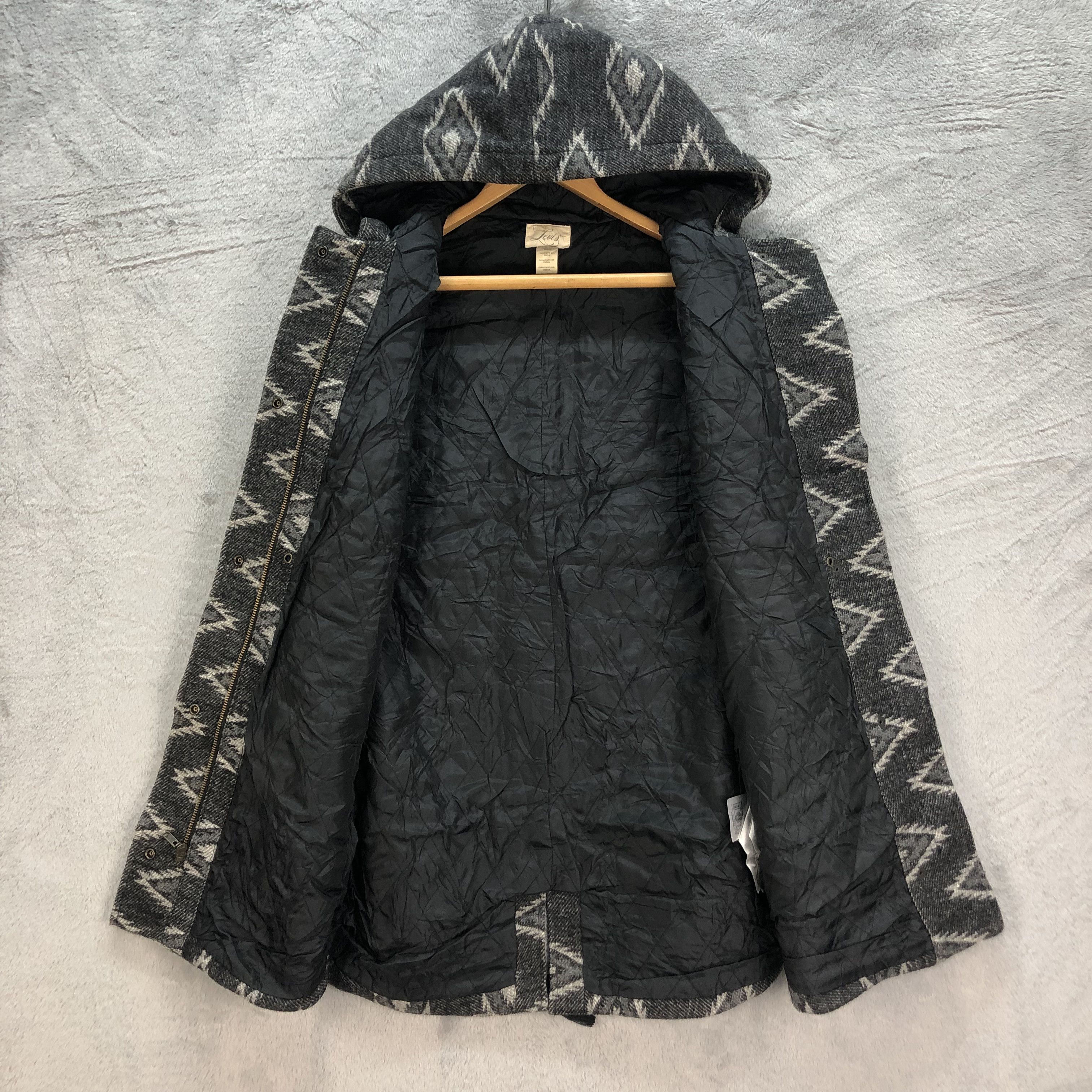 Levi's LEVIS NATIVE FULLPRINT HOODIE JACKET #6763-85 Size S / US 4 / IT 40 - 7 Thumbnail